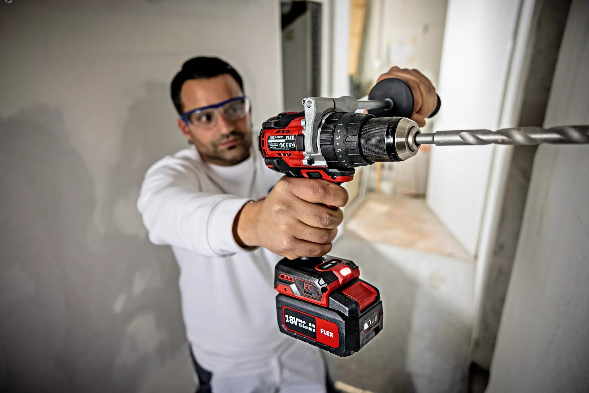 FLEX MANDRENLİ DARBELİ MATKAP PD 2G 18.0-EC HD