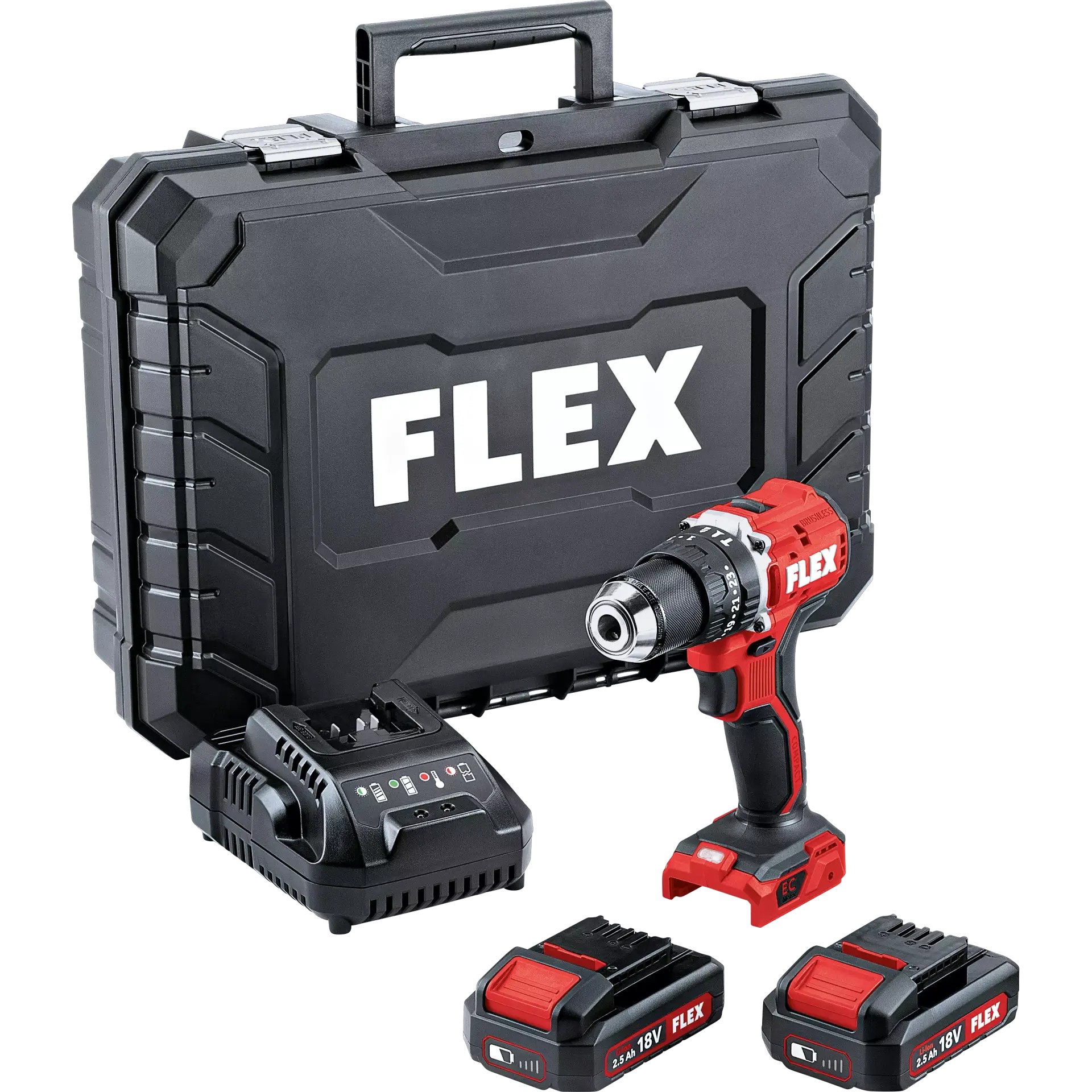 FLEX PD 2G 18.0-EC LD Kompakt 2 Vitesli Akülü Darbeli Matkap 18,0 V