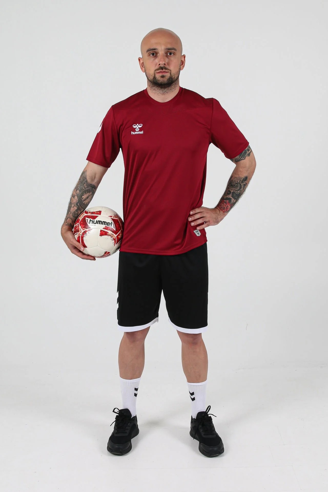 HUMMEL OREGON ANTRENMAN TİŞÖRT BORDO
