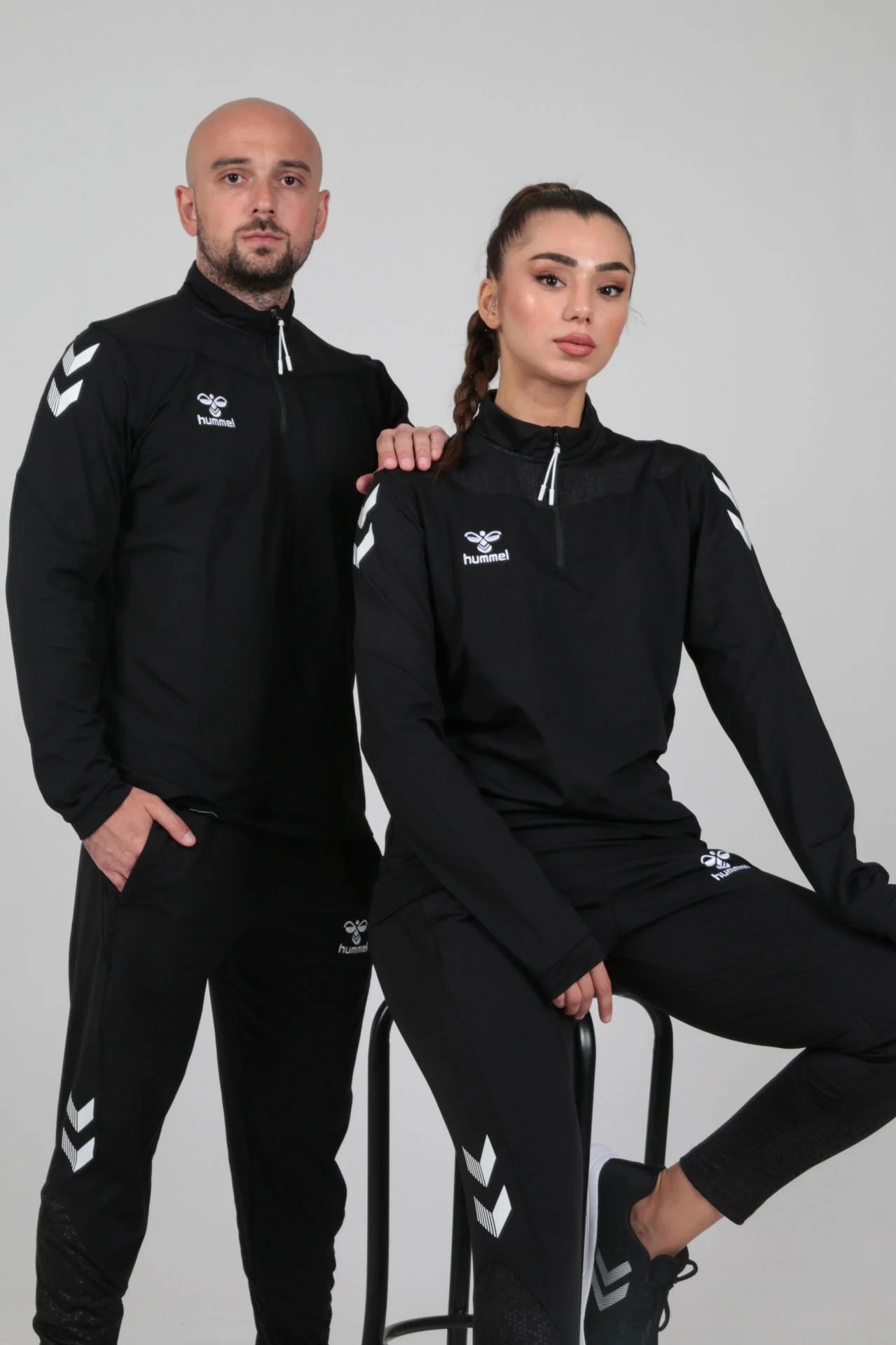 HUMMEL OREGON ANTRENMAN EŞOFMAN ÜSTÜ SİYAH
