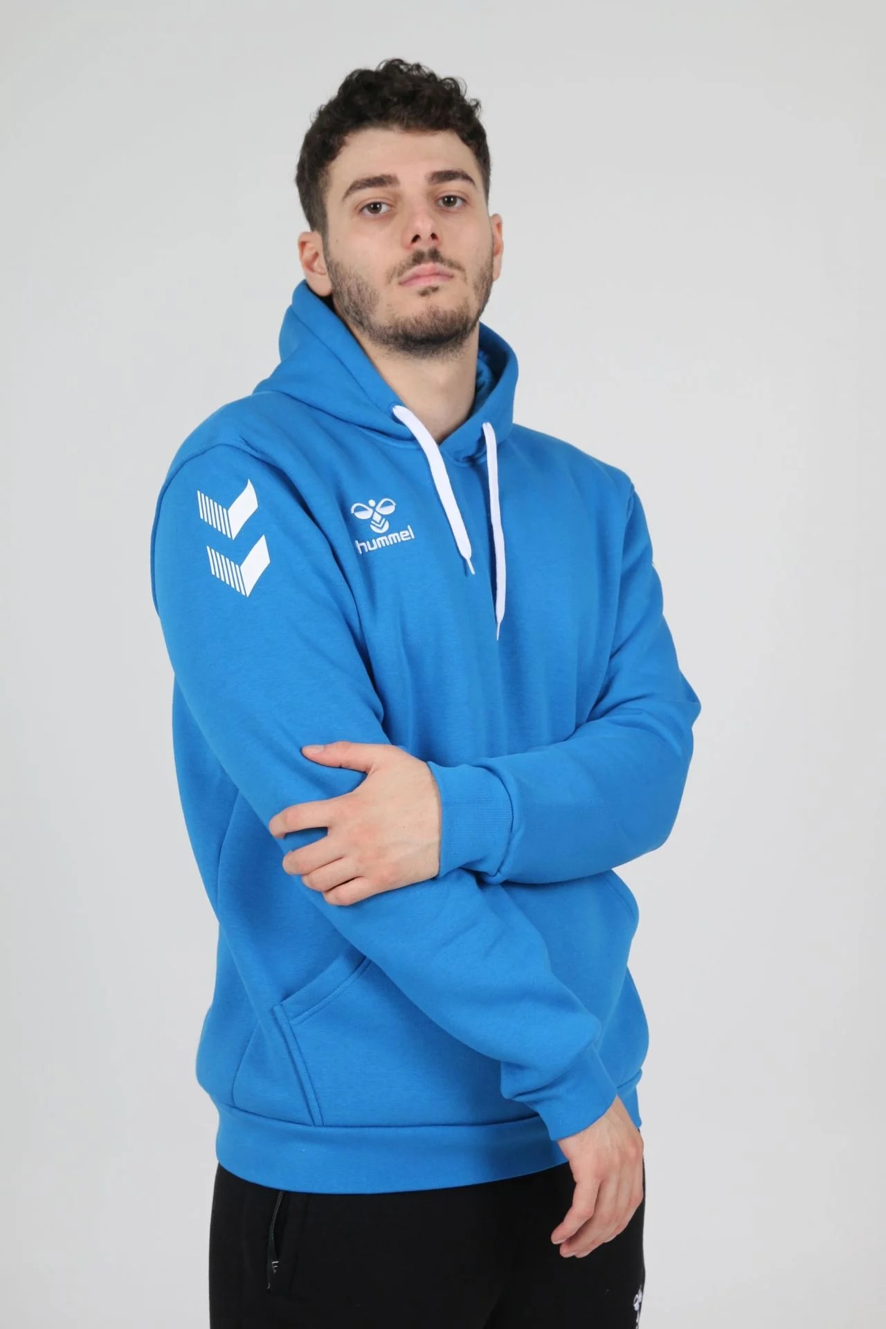 HUMMEL ARMİN PAMUKLU SWEATSHIRT MAVİ