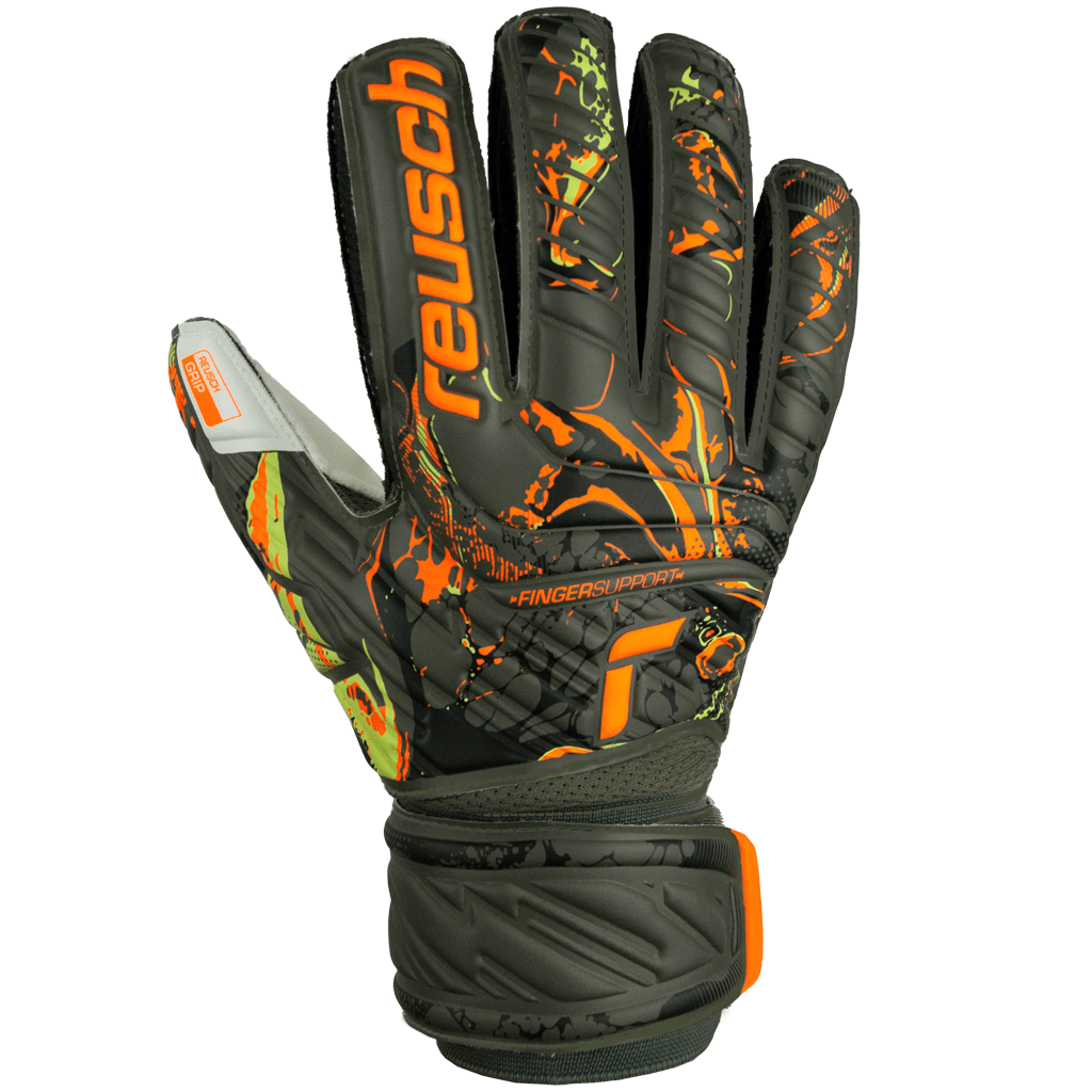 REUSCH Attrakt Grip Finger Support Kaleci Eldiveni