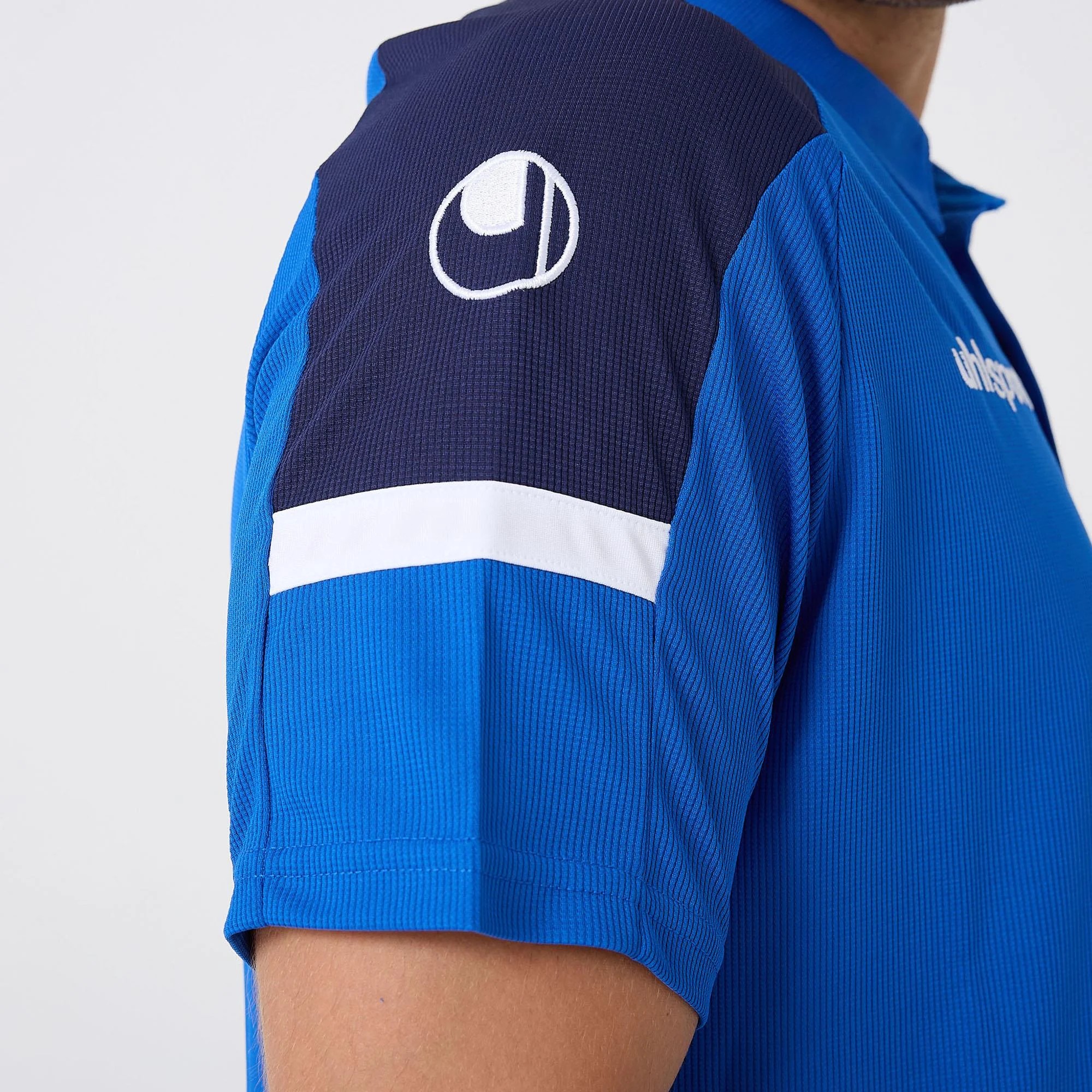 UHLSPORT ENERGY POLO YAKA KAMP TİŞÖRT MAVİ