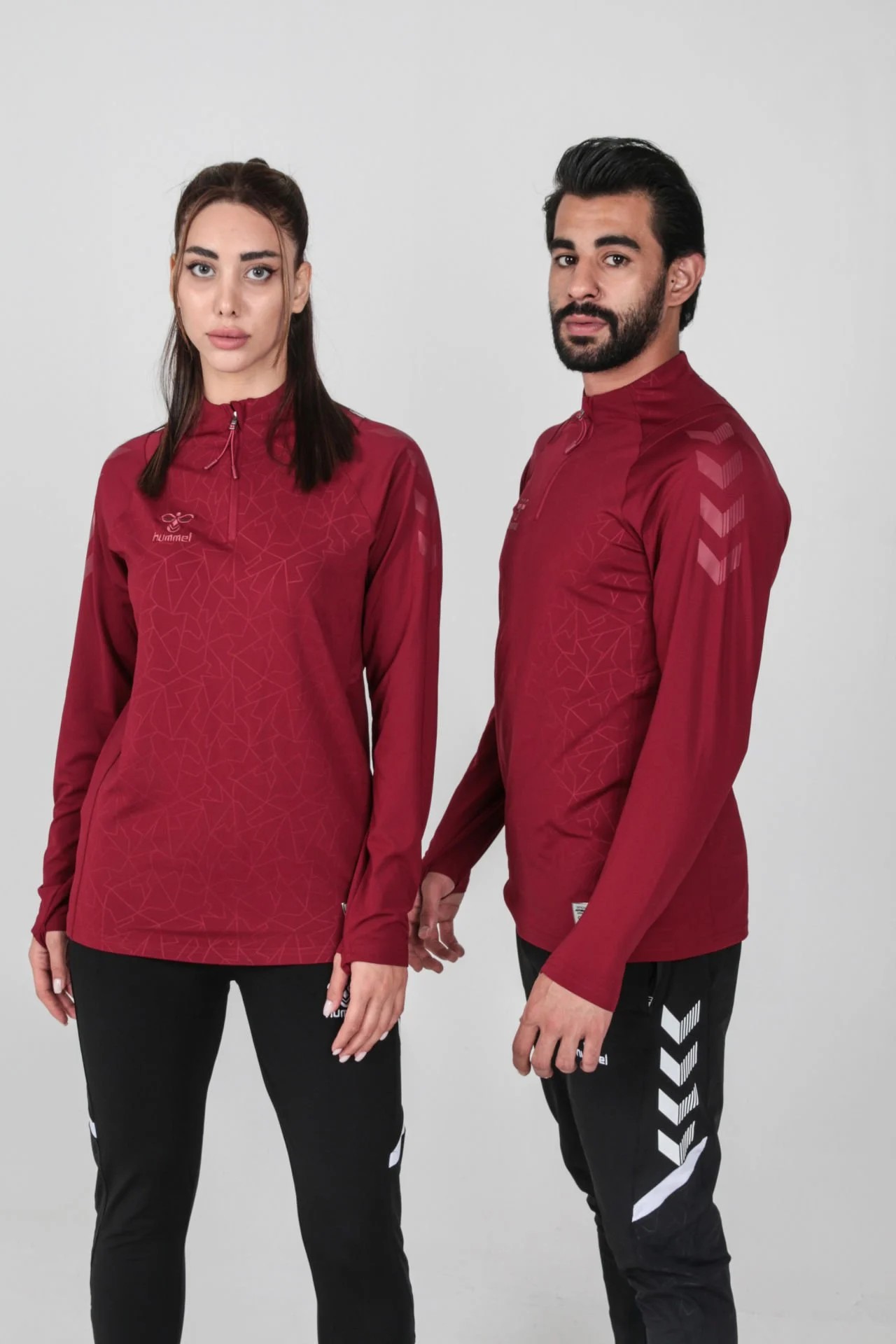 HUMMEL DREAM ANTRENMAN EŞOFMAN ÜSTÜ BORDO