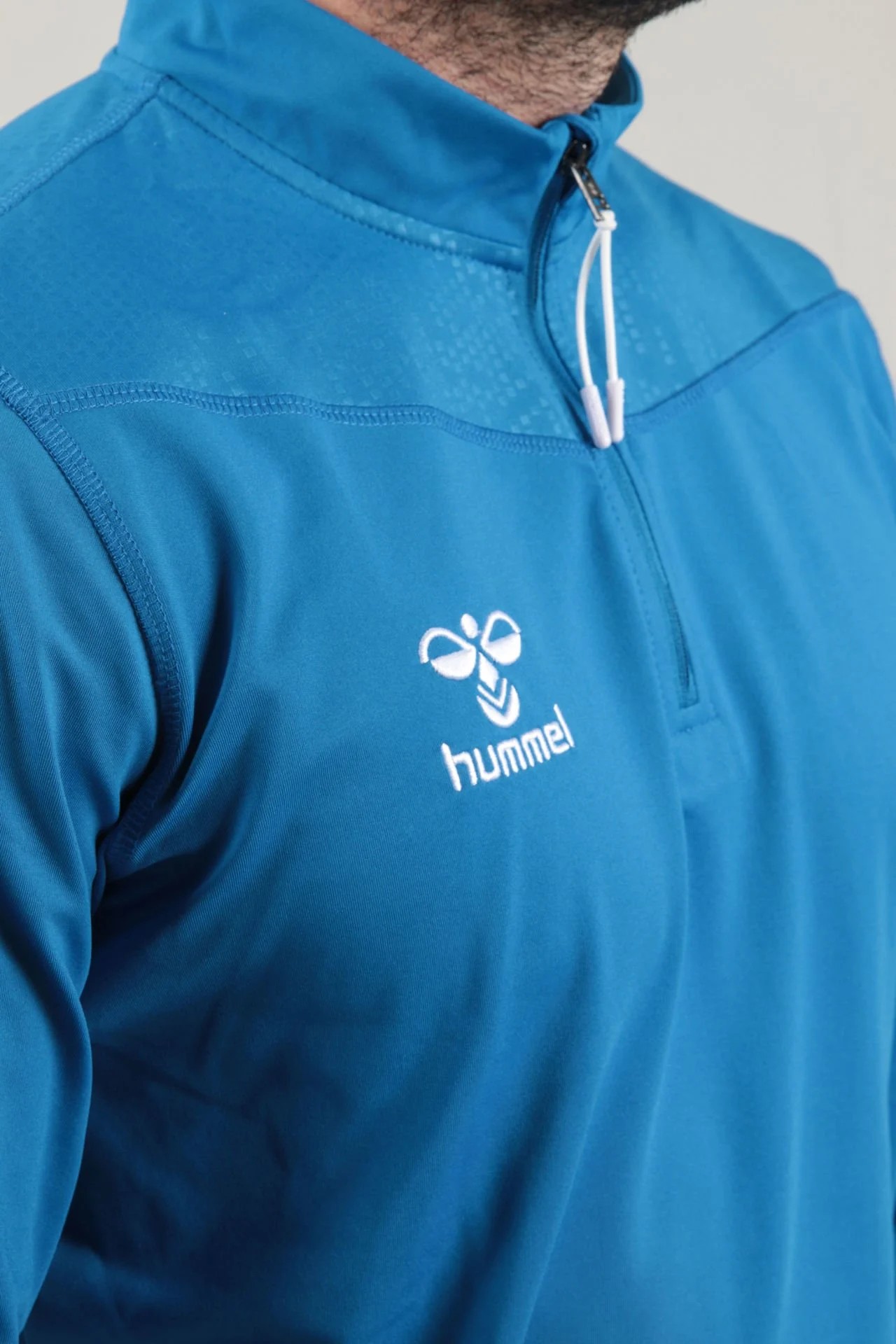 HUMMEL OREGON ANTRENMAN EŞOFMAN ÜSTÜ MAVİ