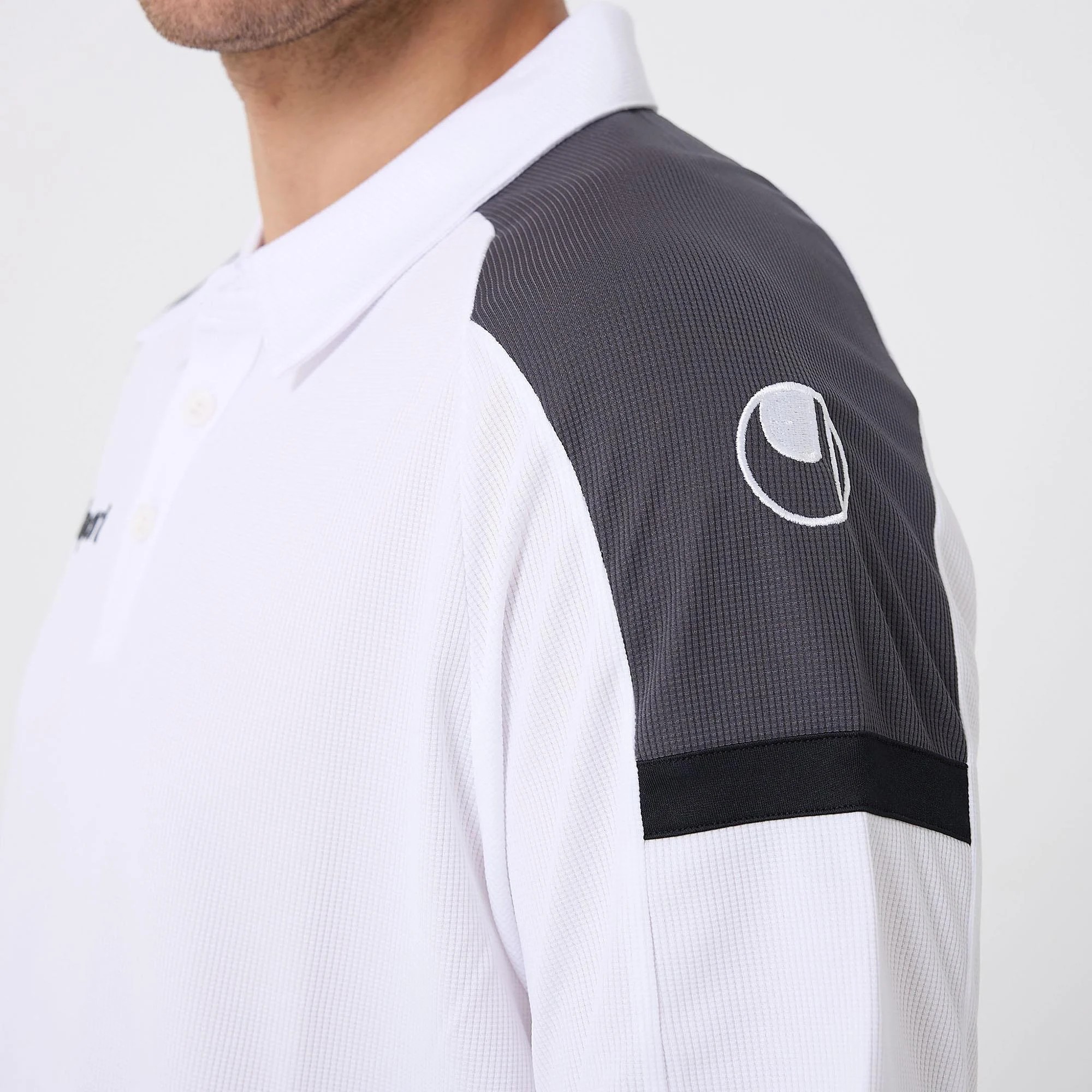 UHLSPORT ENERGY POLO YAKA KAMP TİŞÖRT BEYAZ