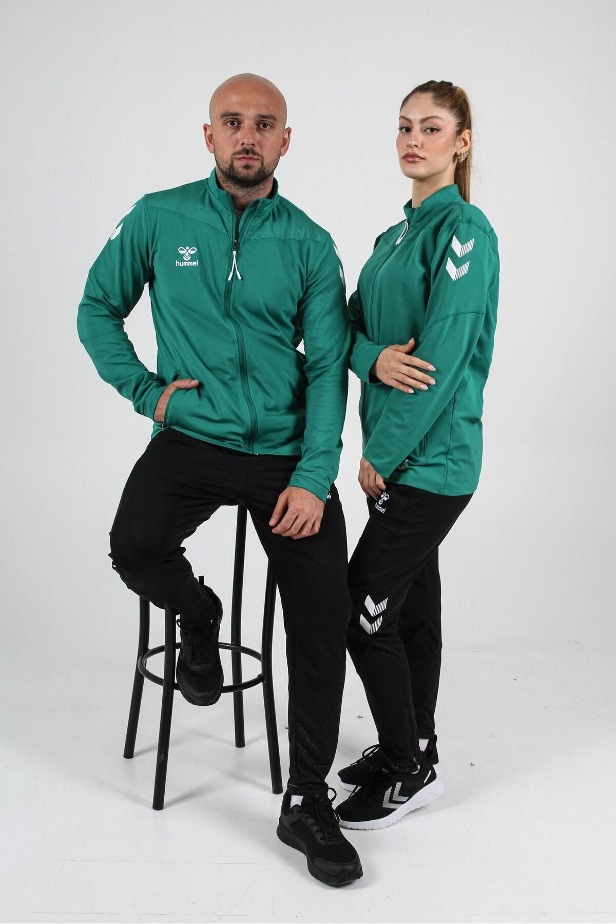 HUMMEL Oregon Kamp Eşofman Üstü Yeşil