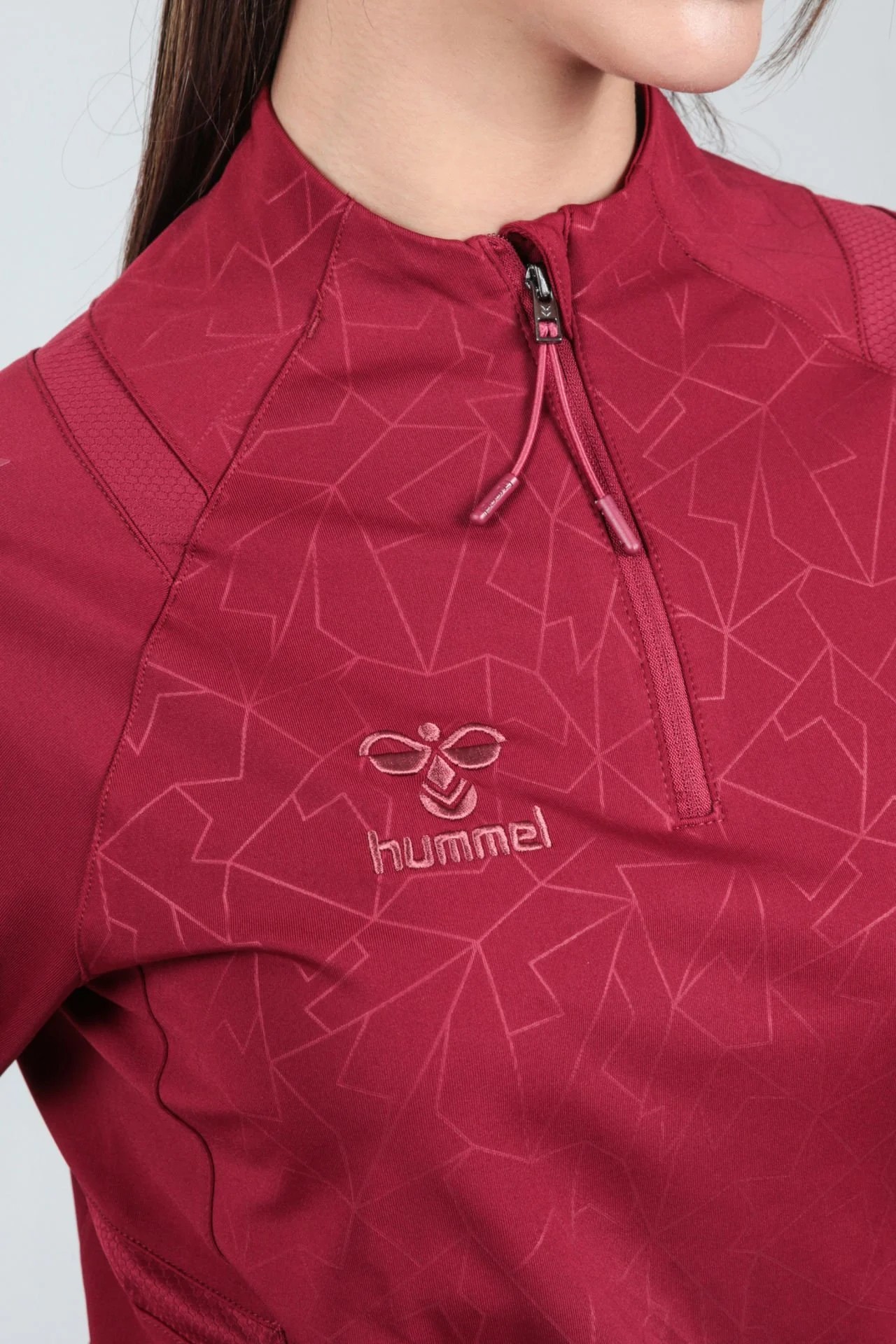 HUMMEL DREAM ANTRENMAN EŞOFMAN ÜSTÜ BORDO