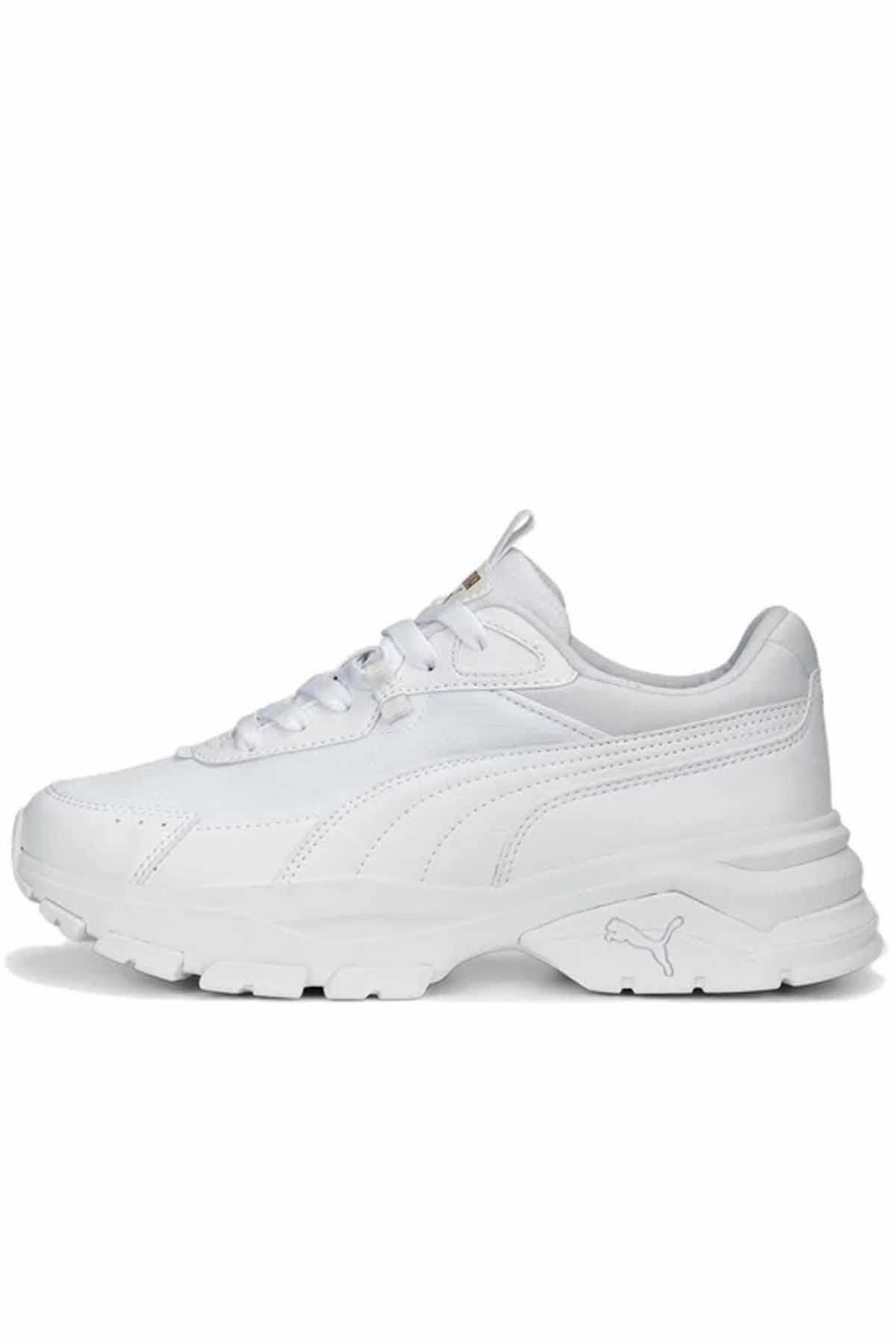 PUMA Spor Ayakkabı Cassia Via Kadın Sneaker Ayakkabı 389223-01 Beyaz