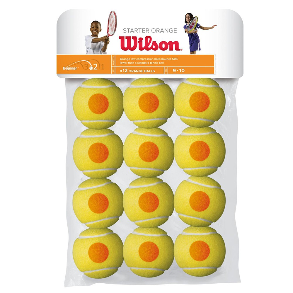 WILSON STARTER GAME 12 Lİ TENİS ANTRENMAN TOPU (WRT137200)