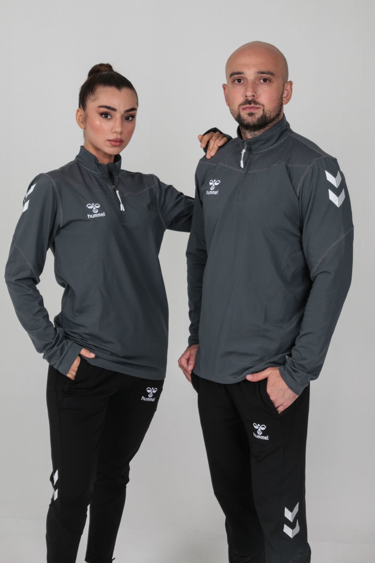 HUMMEL OREGON ANTRENMAN EŞOFMAN ÜSTÜ ANTRASİT