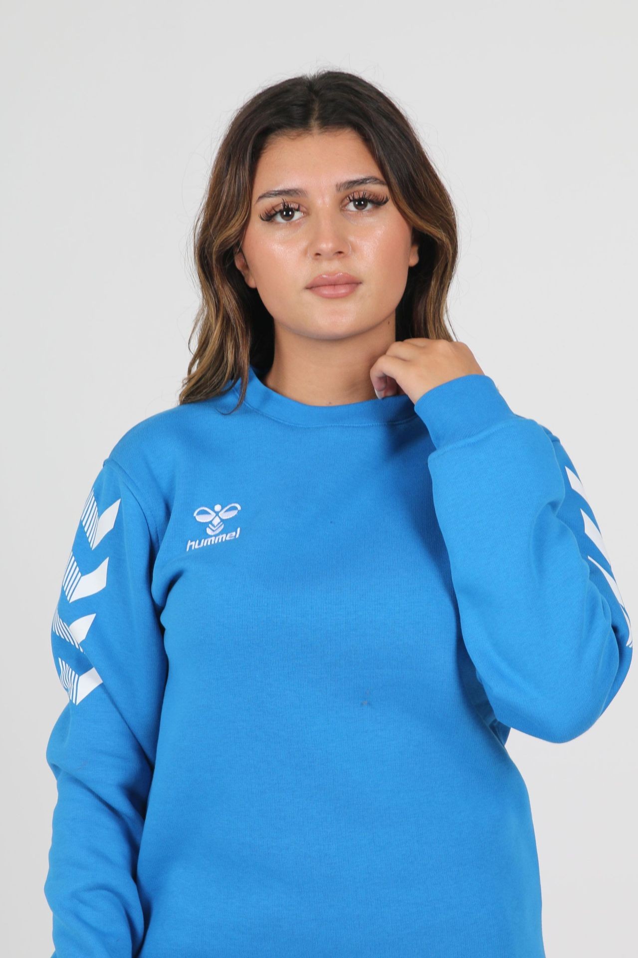 HUMMEL ARMİN PAMUKLU SWEAT MAVİ