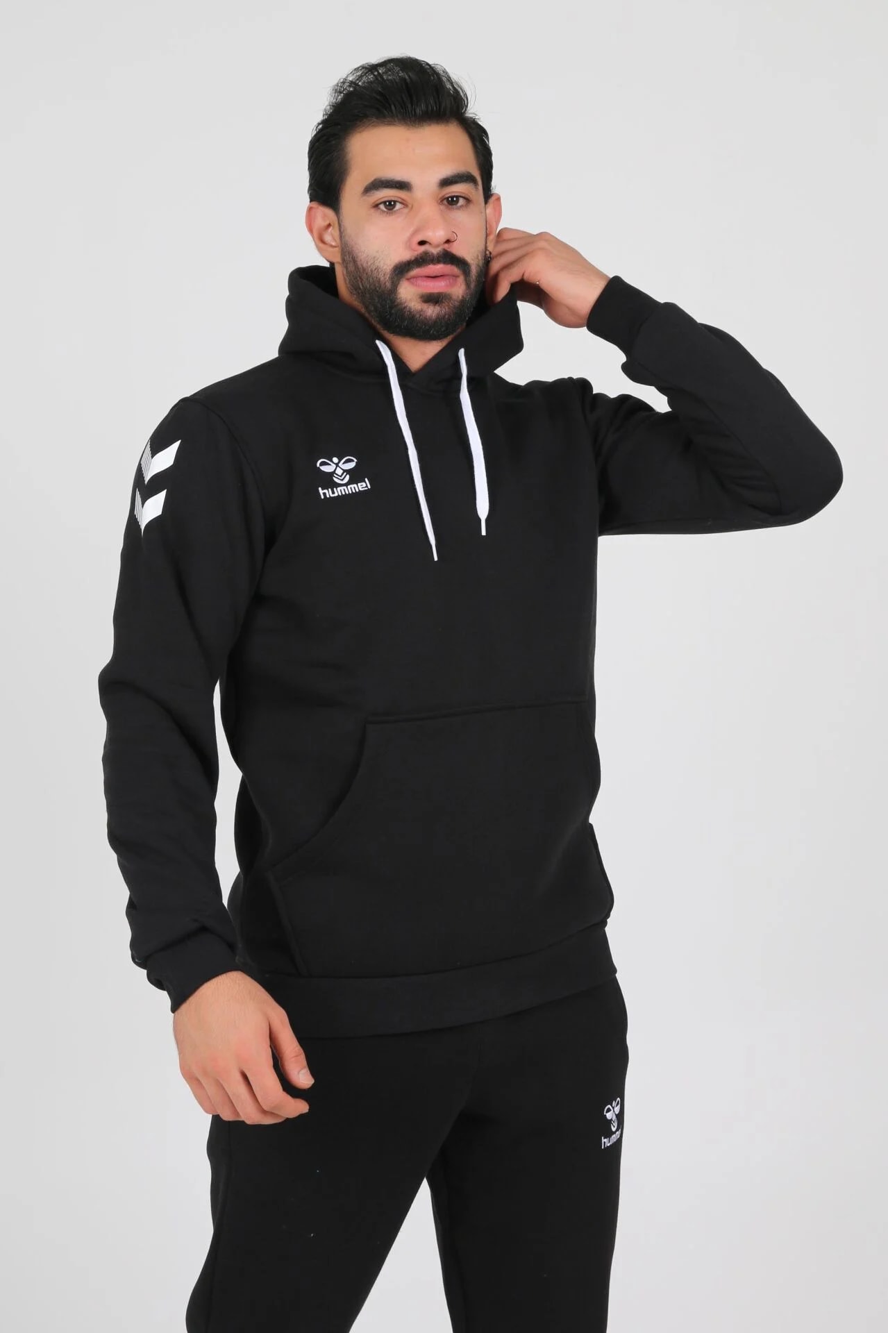 HUMMEL ARMİN PAMUKLU SWEATSHIRT SİYAH