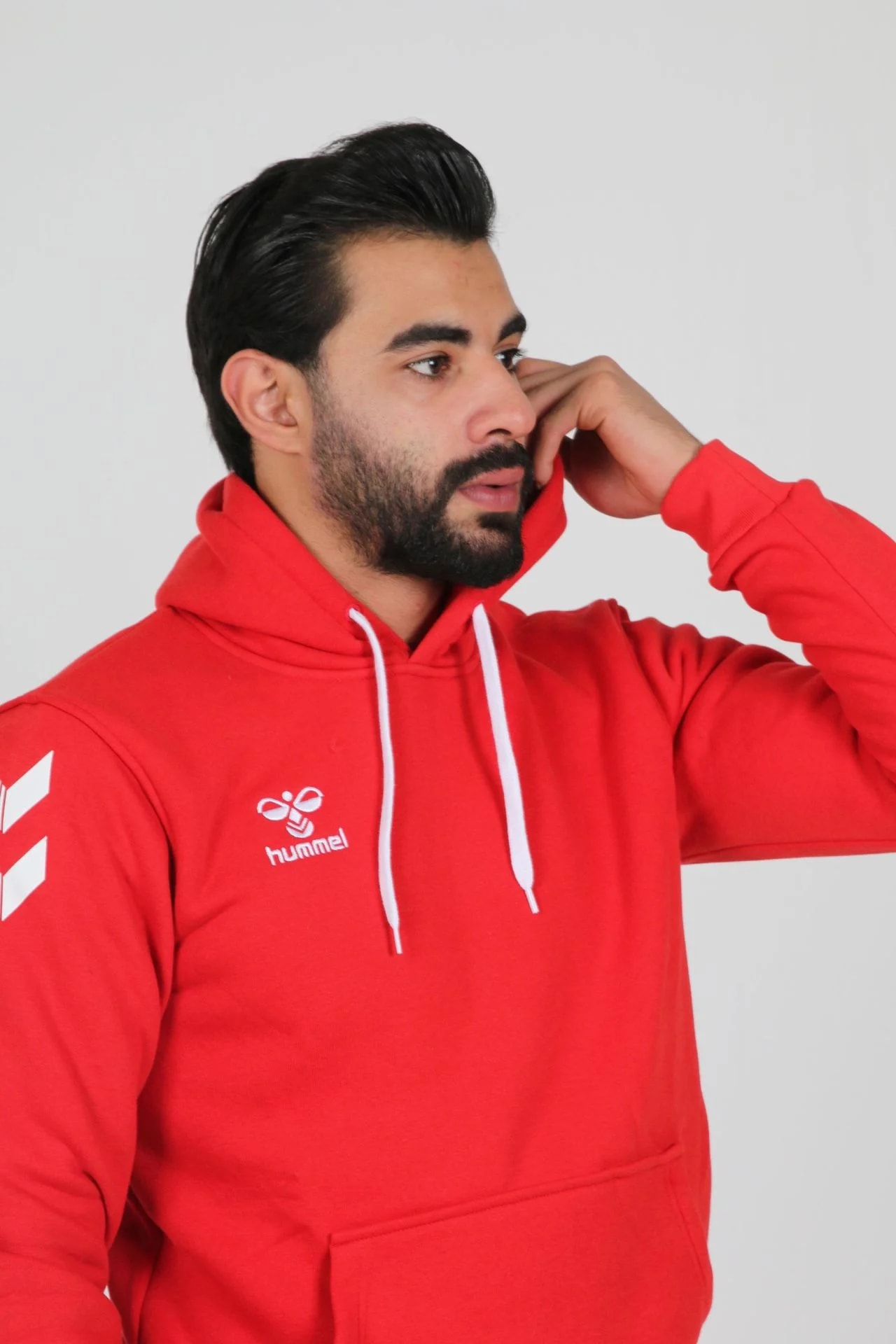 HUMMEL ARMİN PAMUKLU SWEATSHIRT KIRMIZI