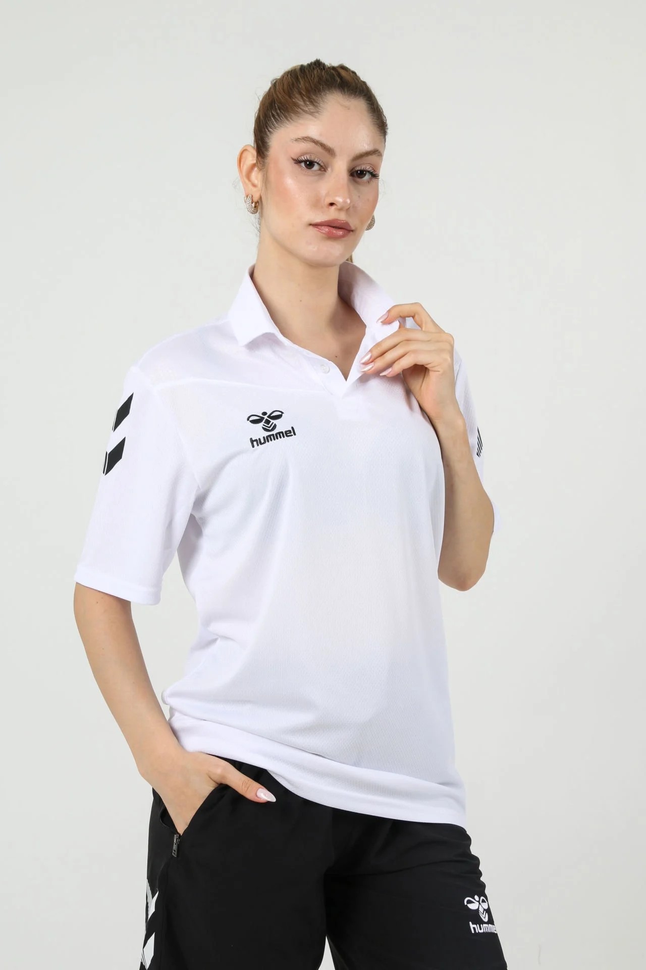 HUMMEL OREGON KAMP TİŞÖRT BEYAZ