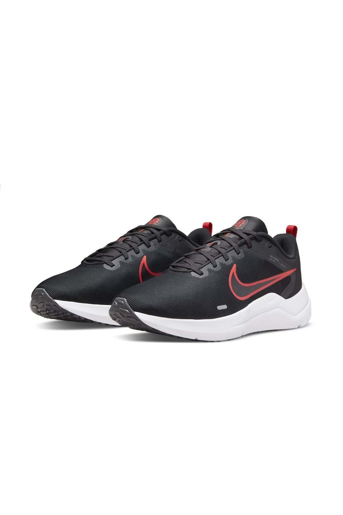 NIKE Dd9293-003 Downshifter 12 Erkek Spor Ayakkabı Siyah-kırmızı