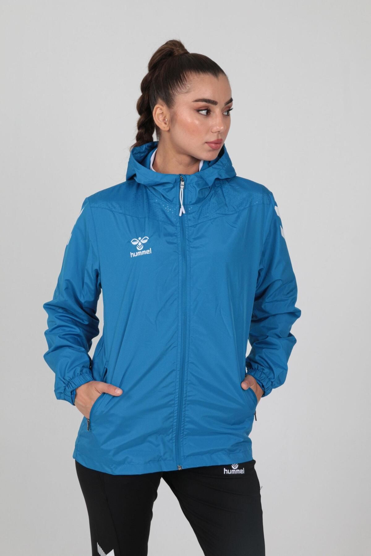 HUMMEL Oregon Yağmurluk Saks Mavi