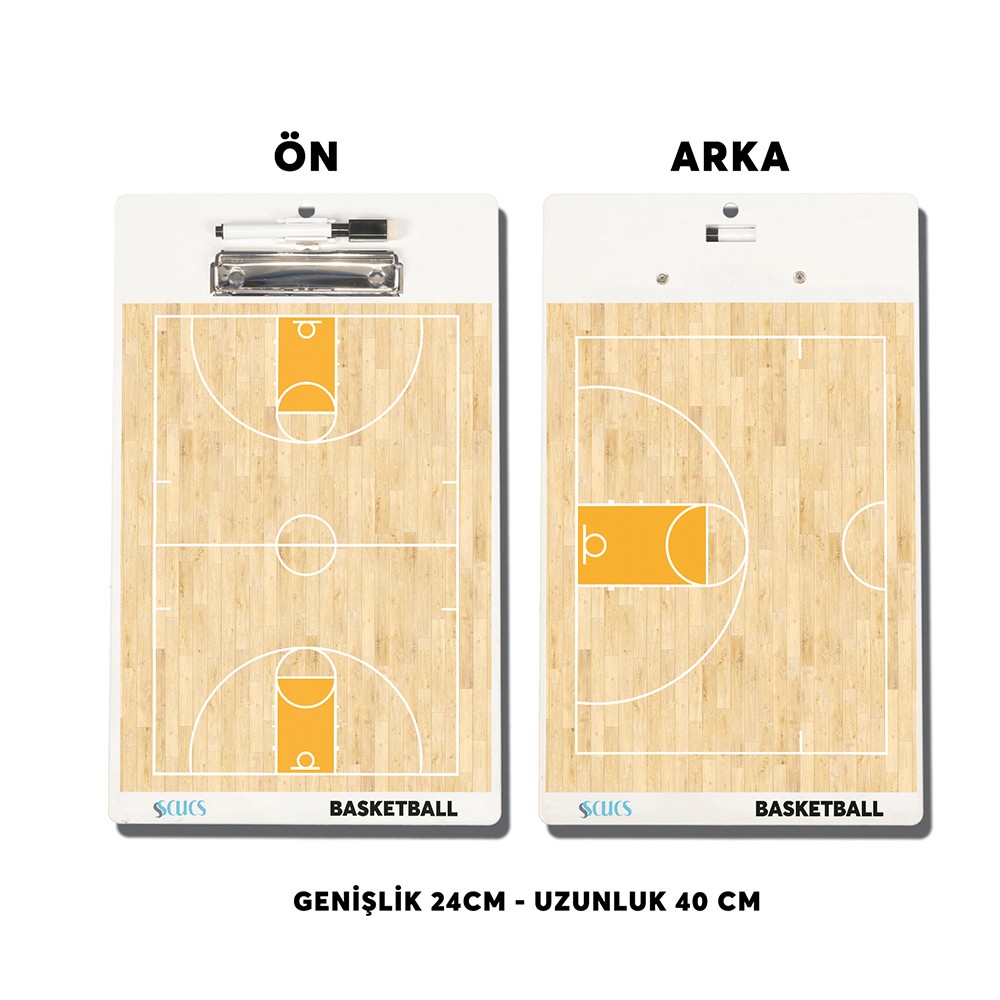 SCUCS SCX 1302 BASKETBOL TAKTİK TAHTASI