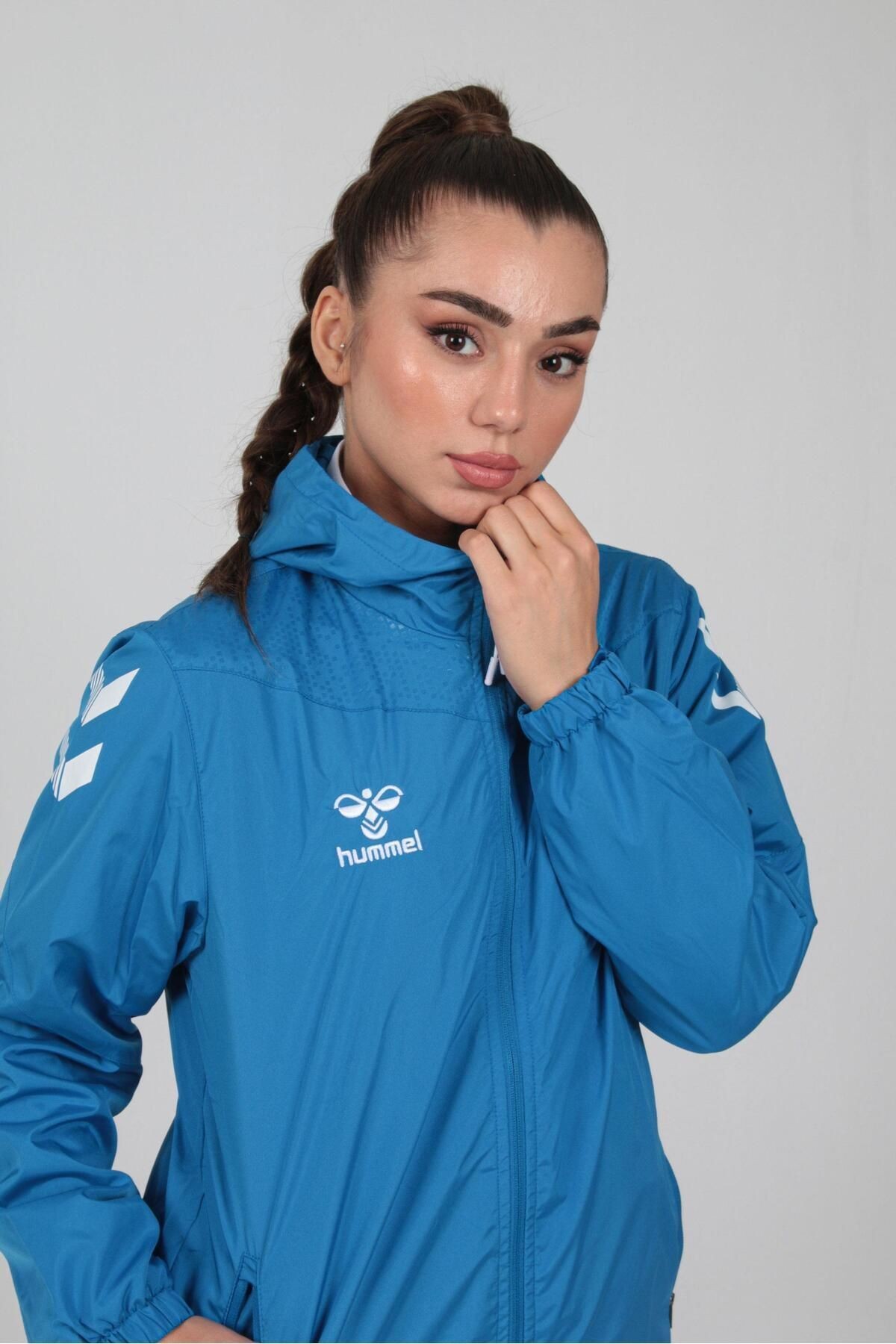 HUMMEL Oregon Yağmurluk Saks Mavi