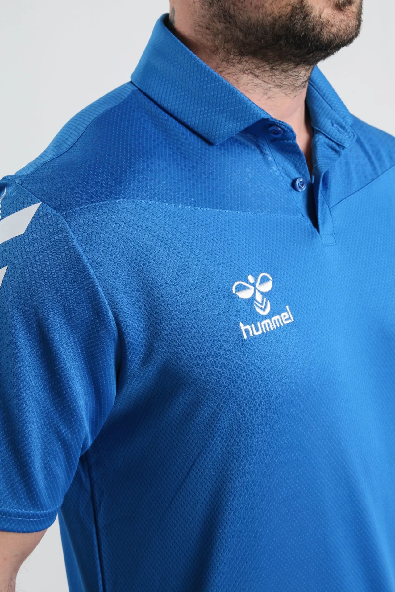HUMMEL OREGON KAMP TİŞÖRT MAVİ