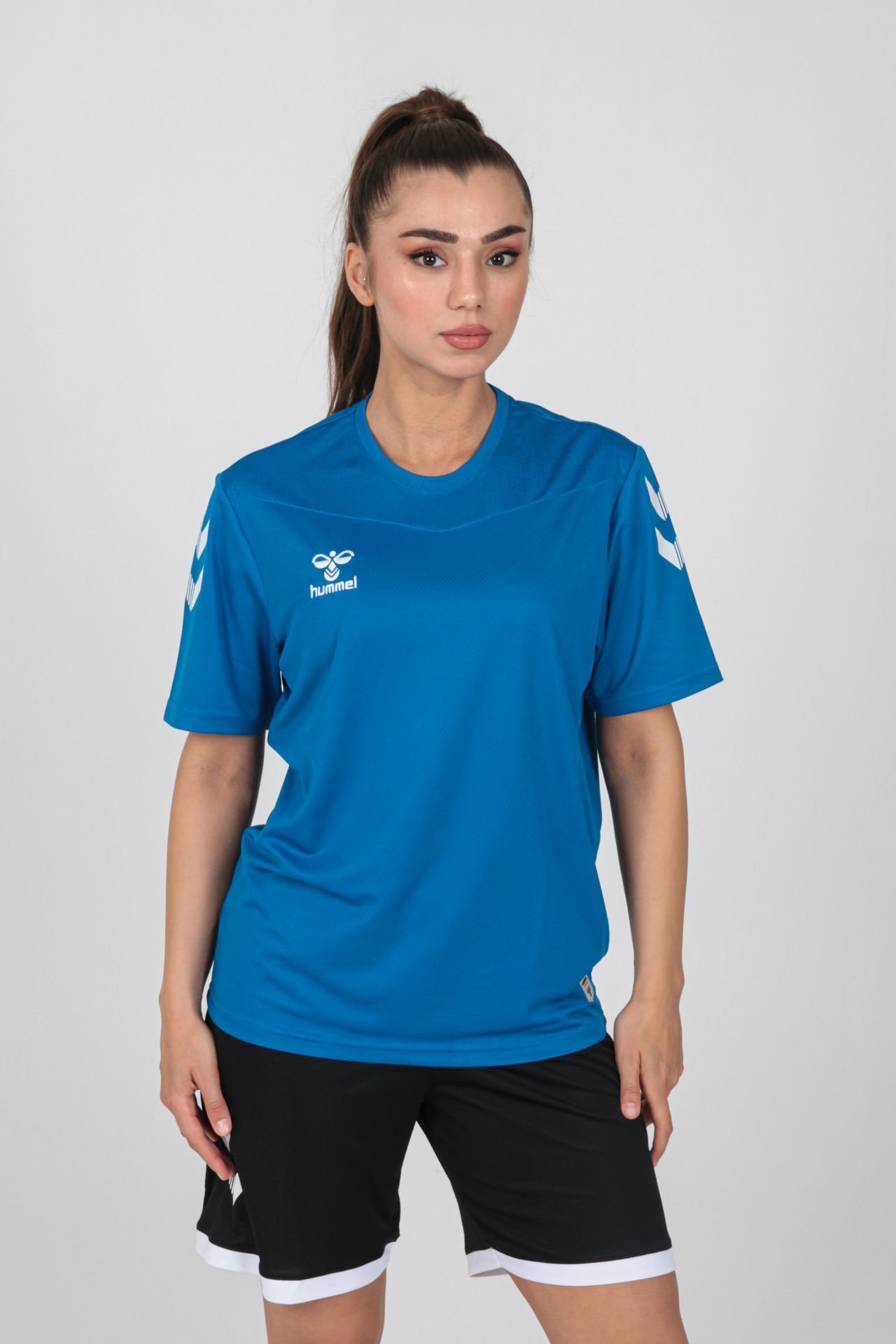 HUMMEL OREGON ANTRENMAN TİŞÖRT MAVİ