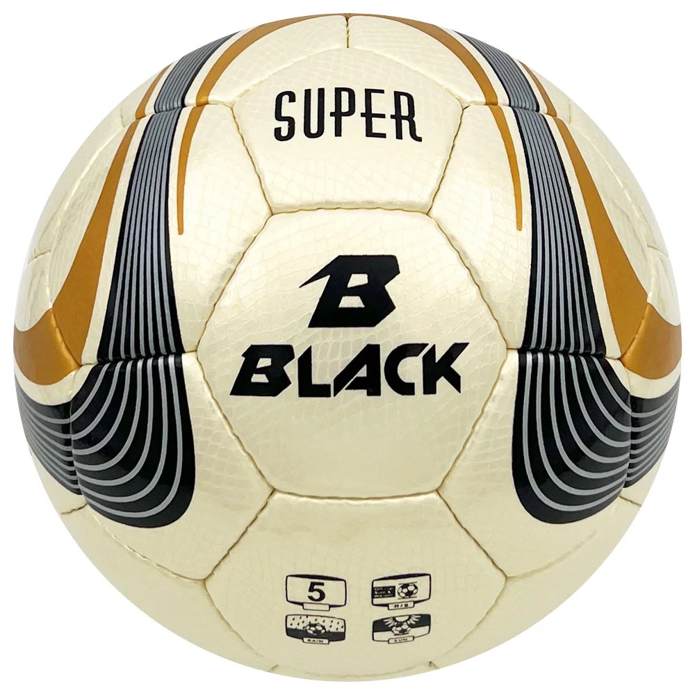 BLACK SUPER EL DİKİŞLİ FUTBOL TOPU 4 NO