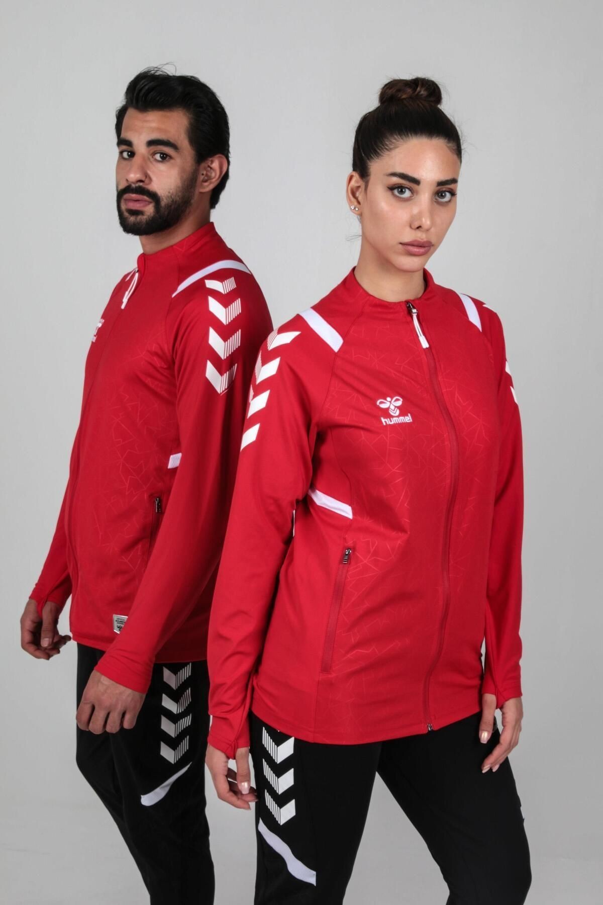 HUMMEL Dream Kamp Eşofman Üstü Kırmızı