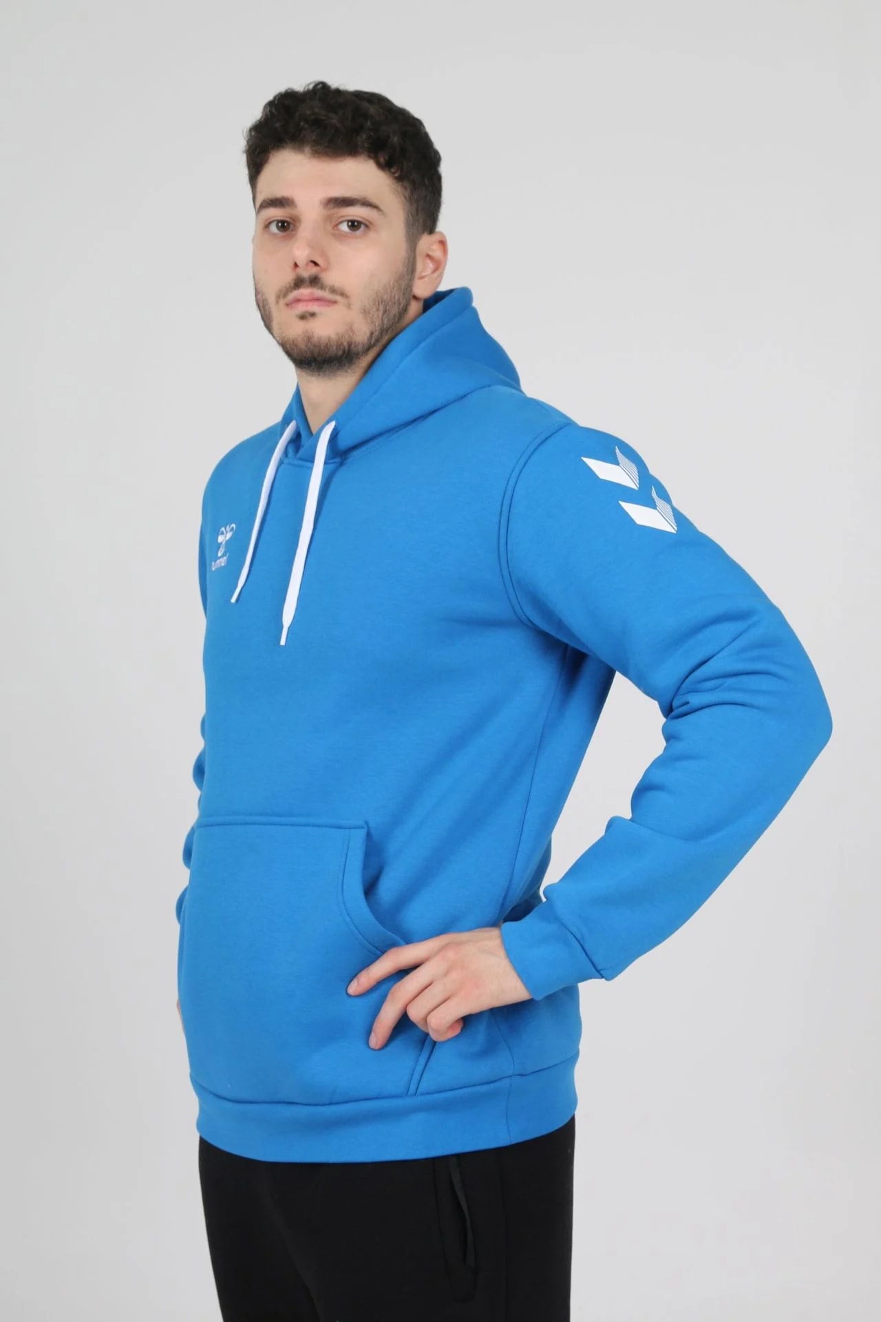 HUMMEL ARMİN PAMUKLU SWEATSHIRT MAVİ