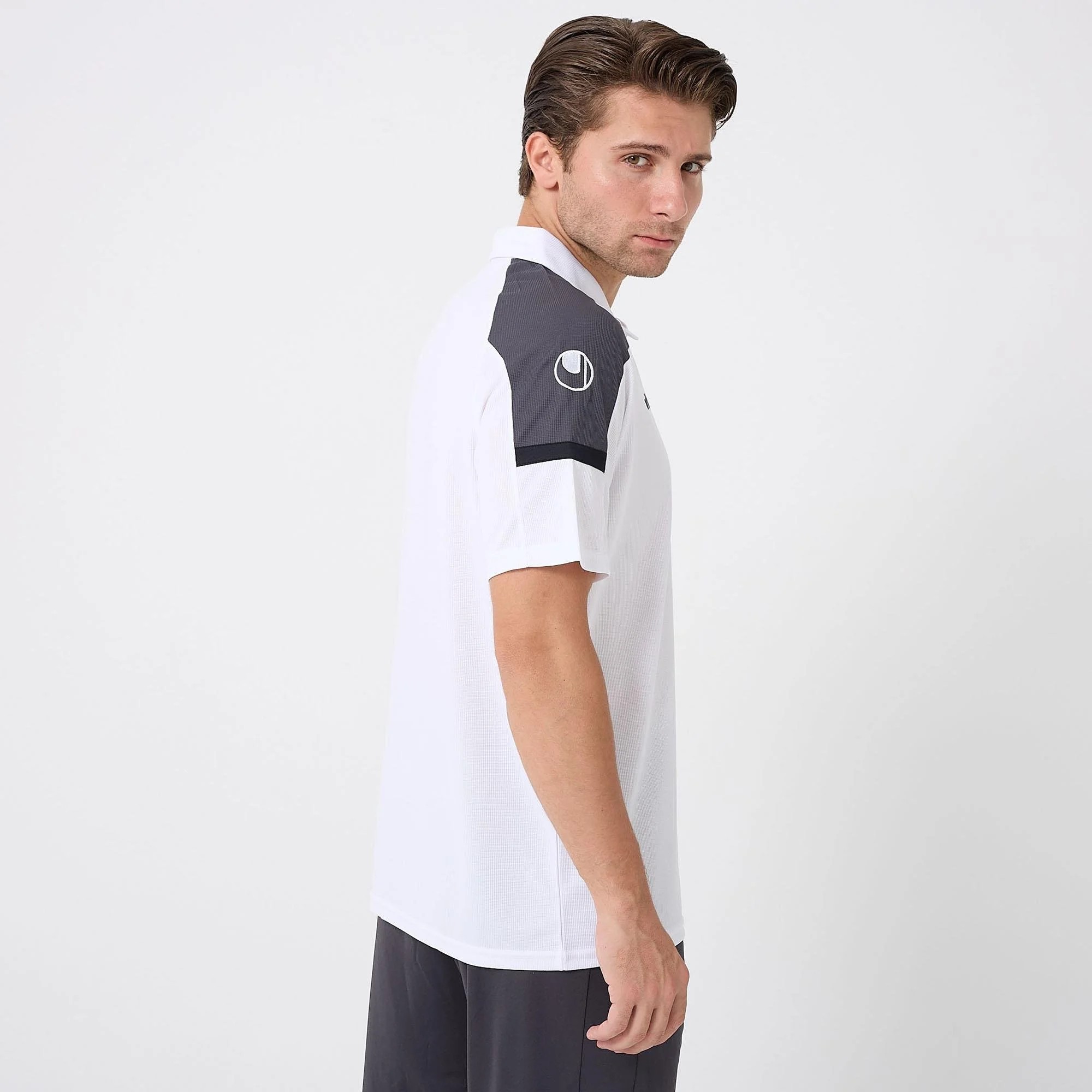 UHLSPORT ENERGY POLO YAKA KAMP TİŞÖRT BEYAZ