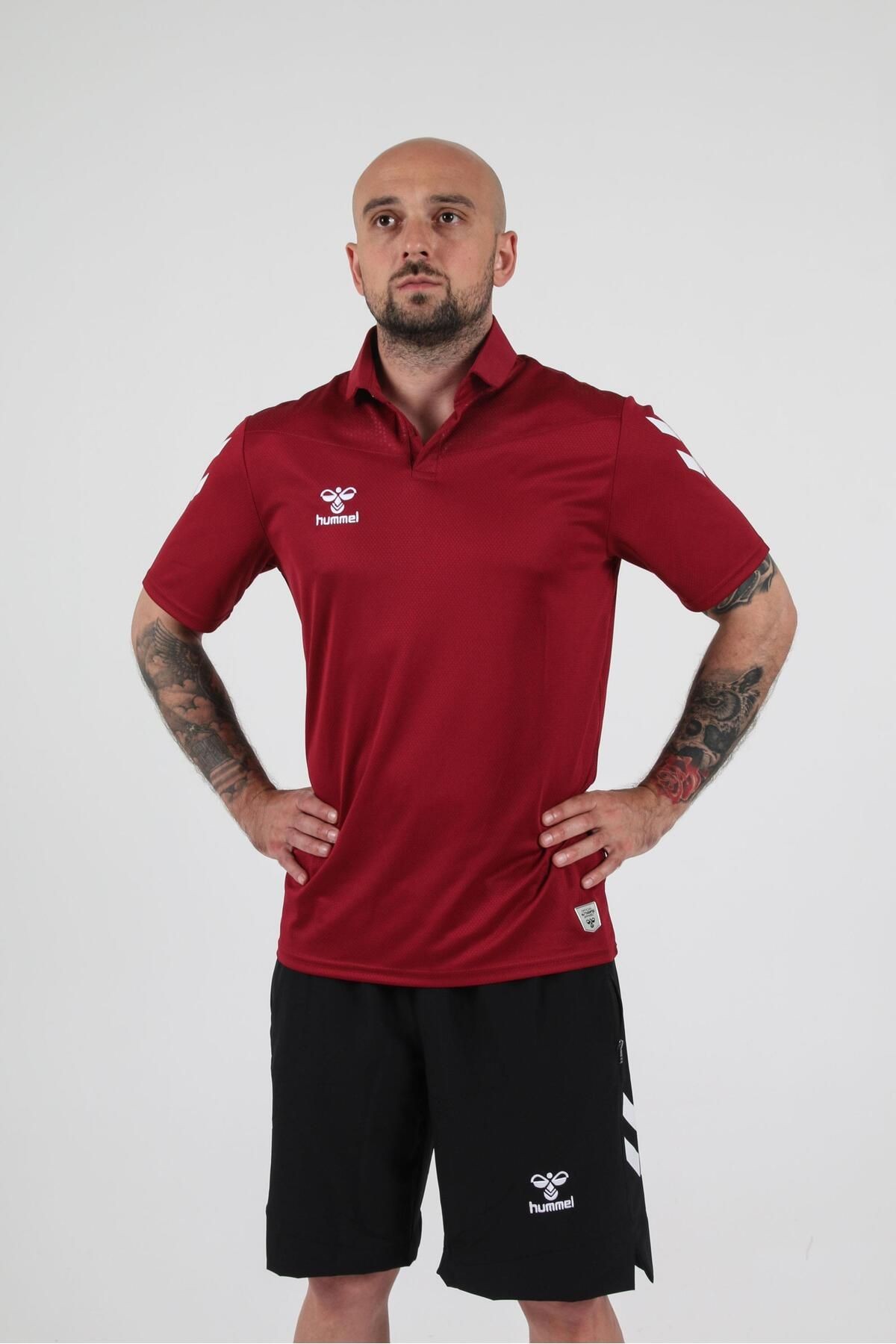 HUMMEL Oregon Kamp Tişört Bordo