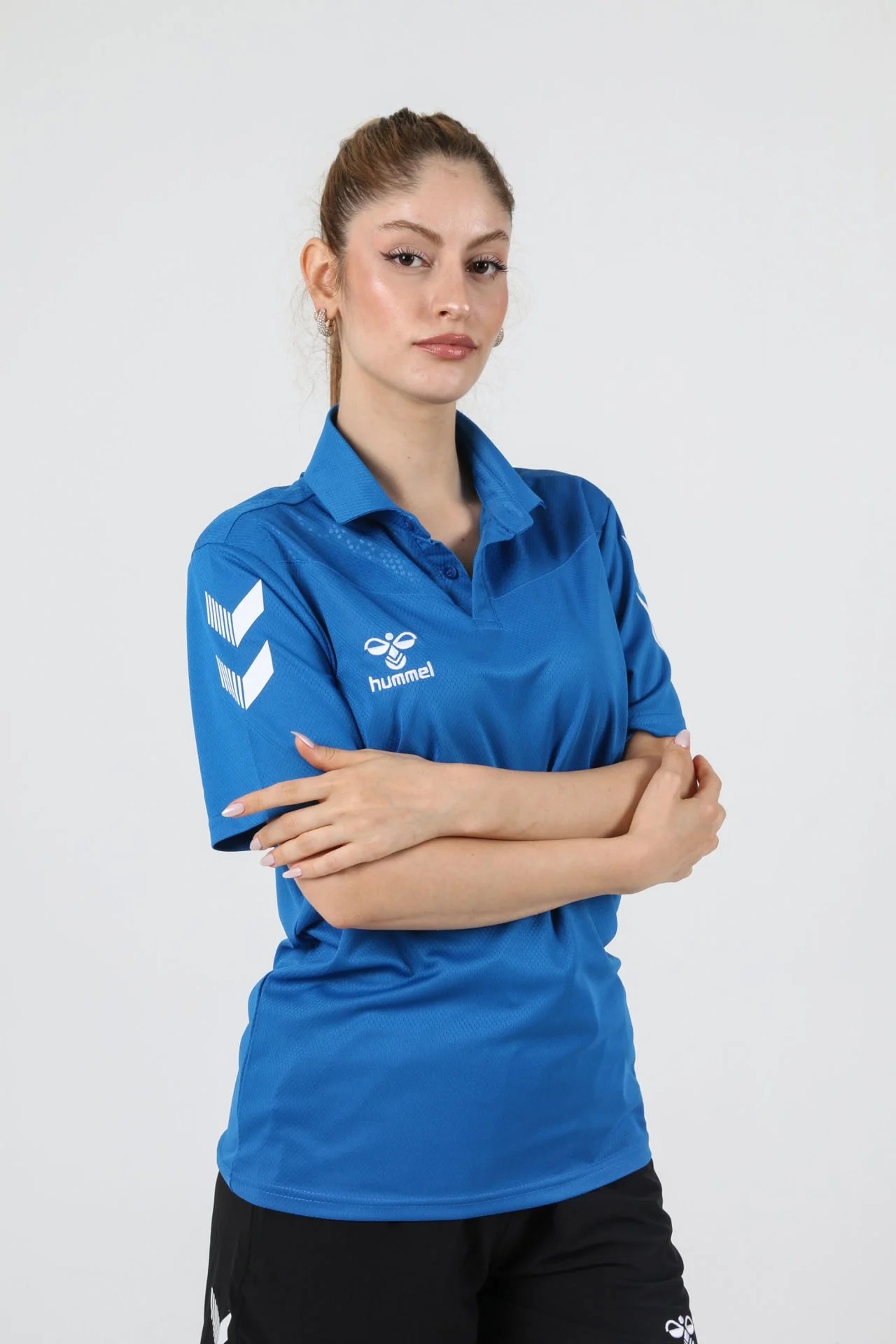 HUMMEL OREGON KAMP TİŞÖRT MAVİ