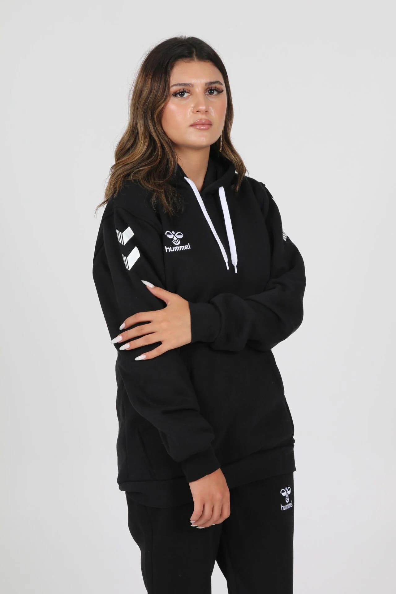 HUMMEL ARMİN PAMUKLU SWEATSHIRT SİYAH