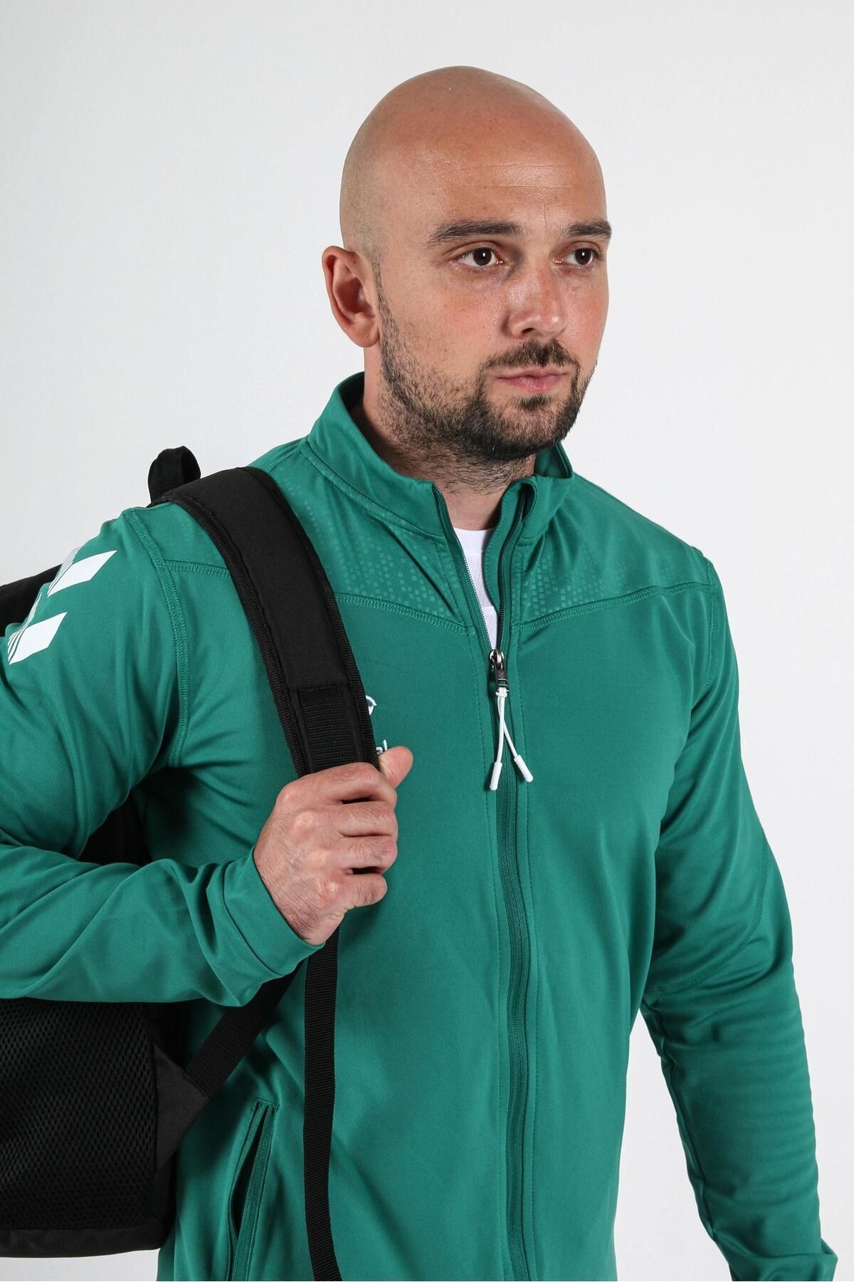 HUMMEL Oregon Kamp Eşofman Üstü Yeşil