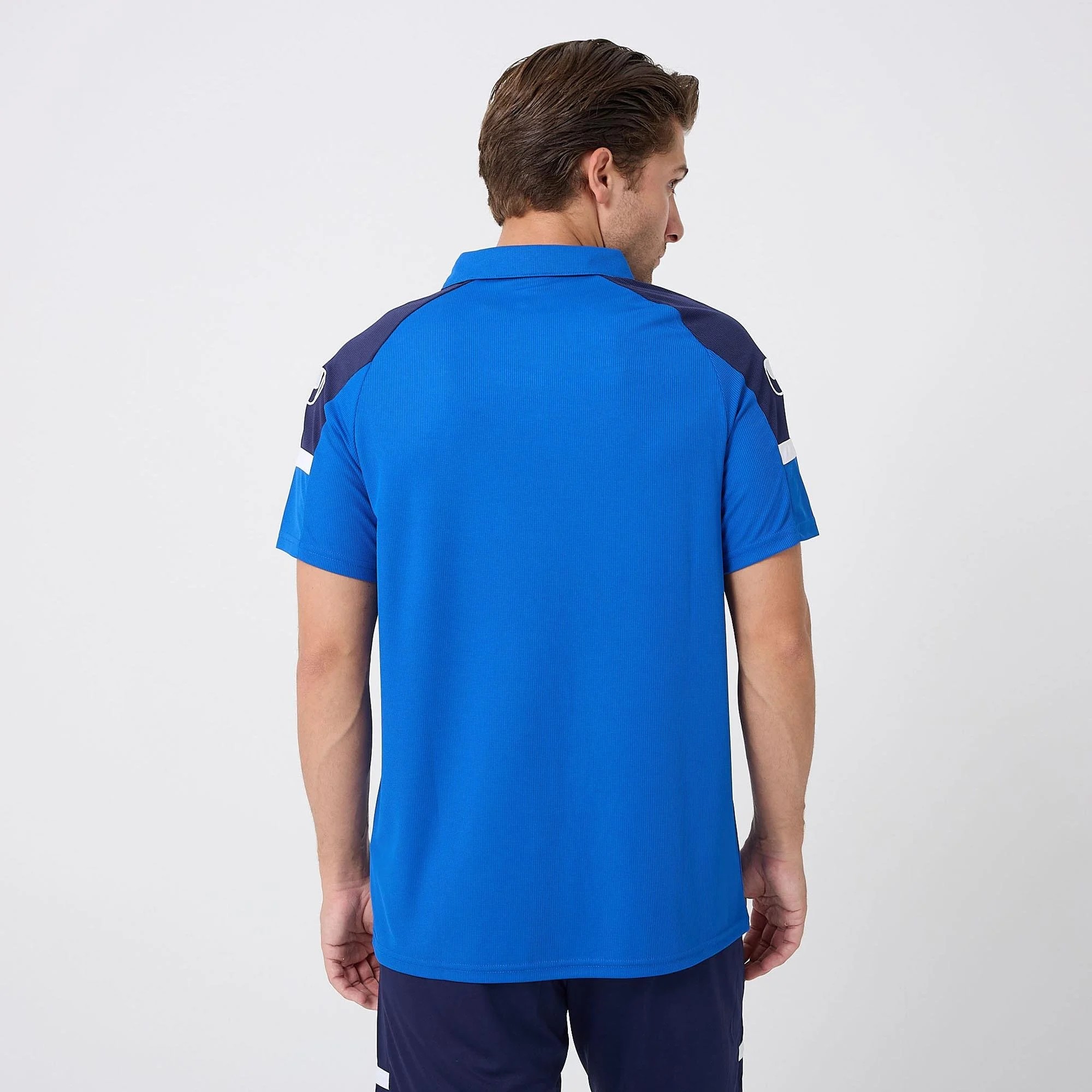 UHLSPORT ENERGY POLO YAKA KAMP TİŞÖRT MAVİ