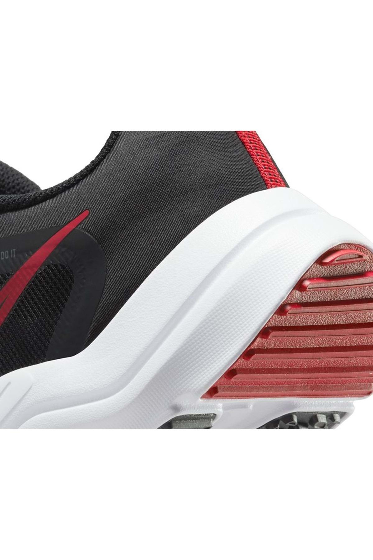 NIKE Dd9293-003 Downshifter 12 Erkek Spor Ayakkabı Siyah-kırmızı