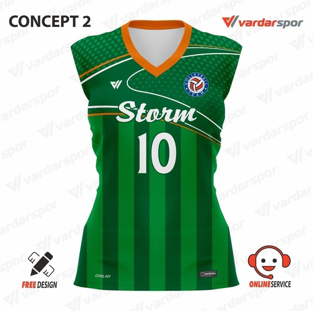 EXTRAS STORM 2 DİJİTAL BASKILI VOLEYBOL FORMASI