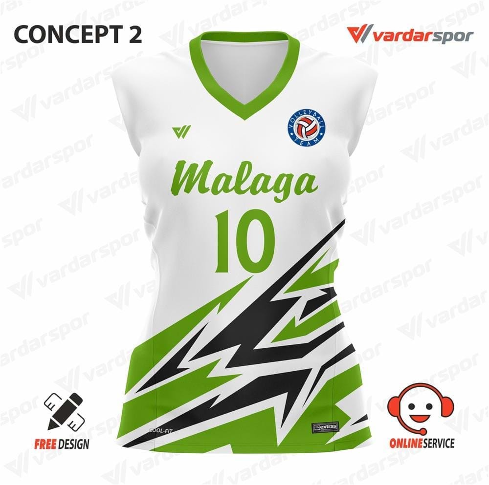 EXTRAS MALAGA 2 DİJİTAL BASKILI VOLEYBOL FORMASI