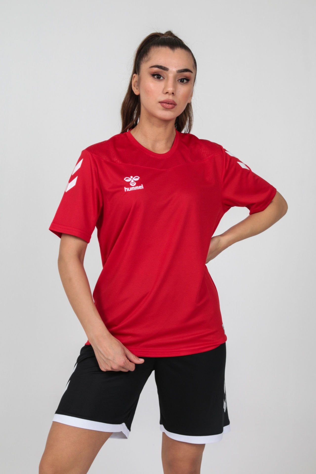 HUMMEL OREGON ANTRENMAN TİŞÖRT KIRMIZI