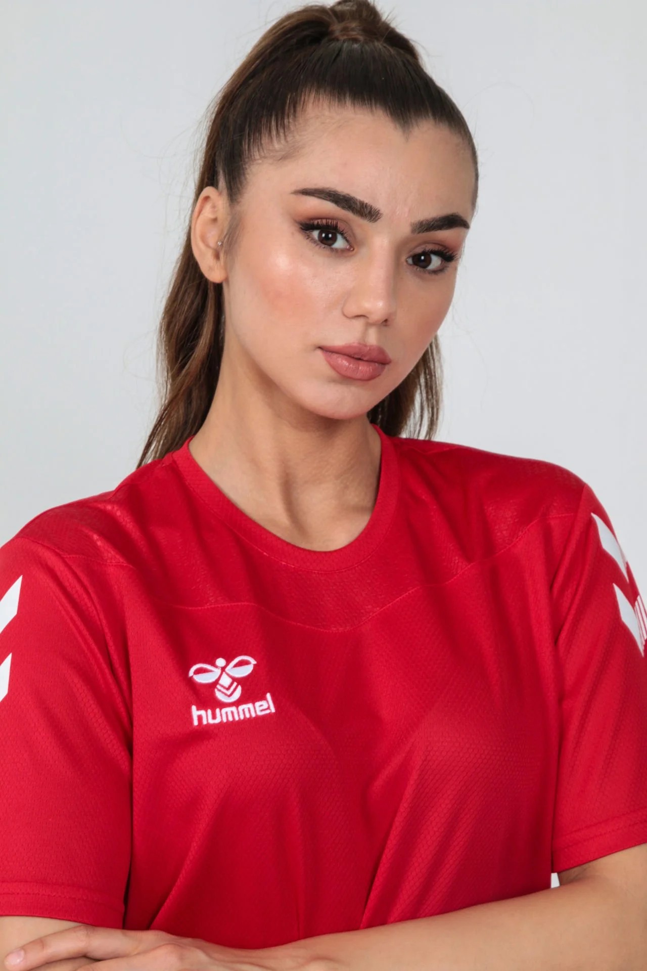 HUMMEL OREGON ANTRENMAN TİŞÖRT KIRMIZI