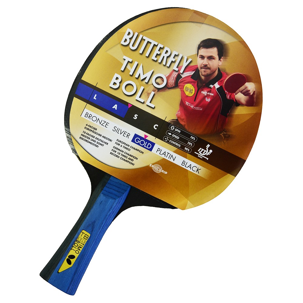 BUTTERFLY TIMO BOLL GOLD MASA TENİSİ RAKETİ (85021S)
