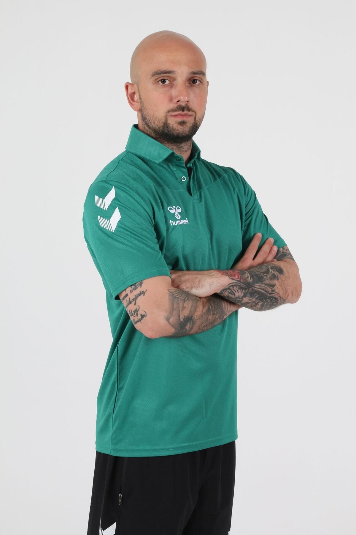 HUMMEL Oregon Kamp Tişört Yeşil