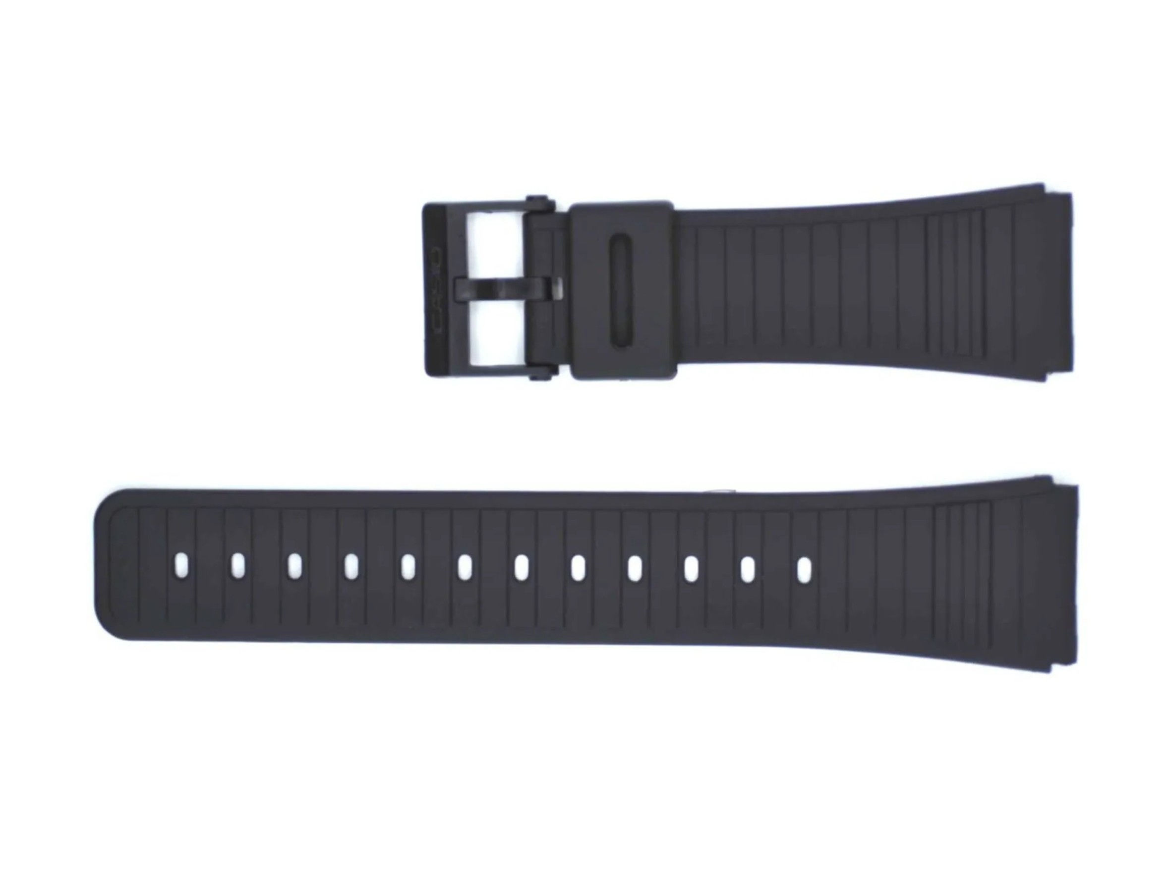 Fado Casio Uyumlu Dbc-62  Siyah Silikon Saat Kordonu