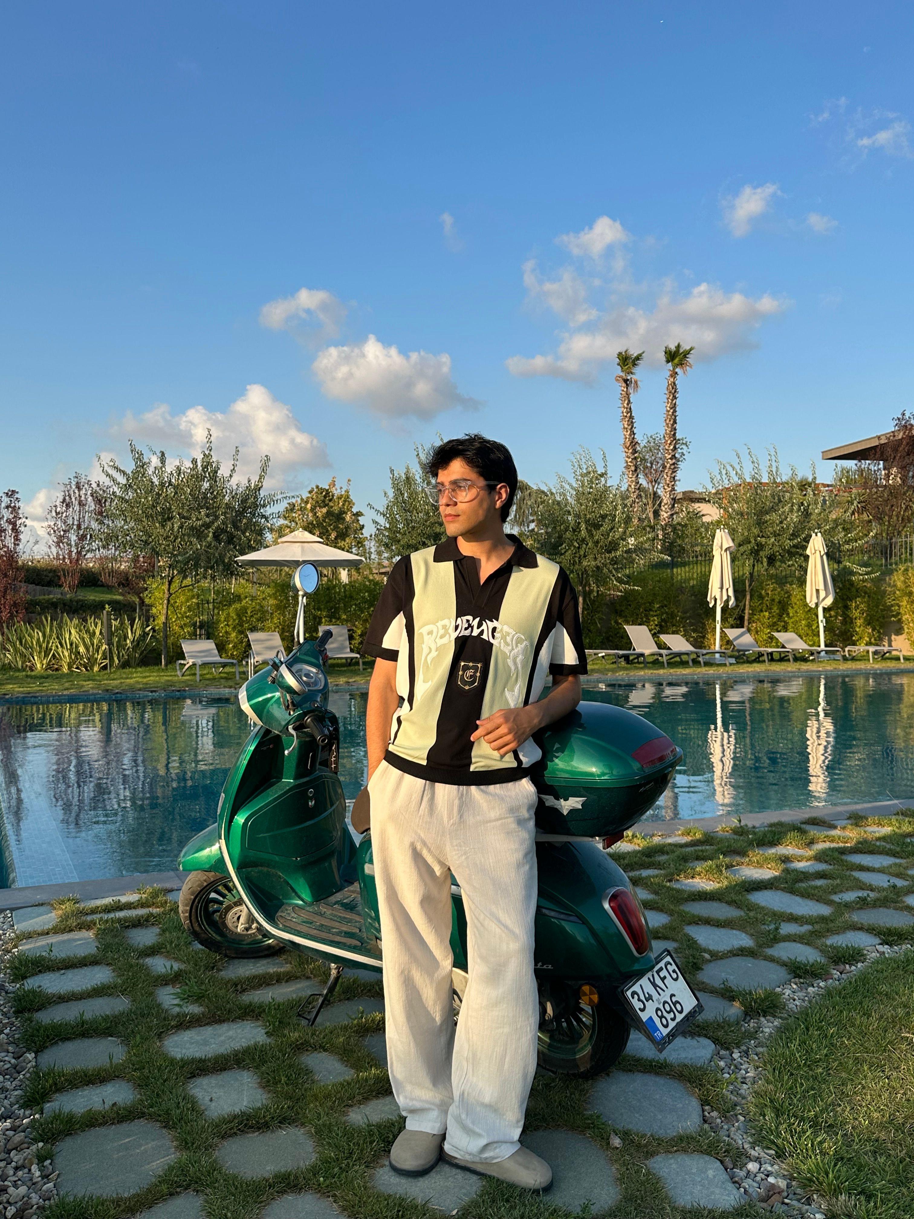Revenger Boxy Fit Polo Yaka Triko Premium Tişört