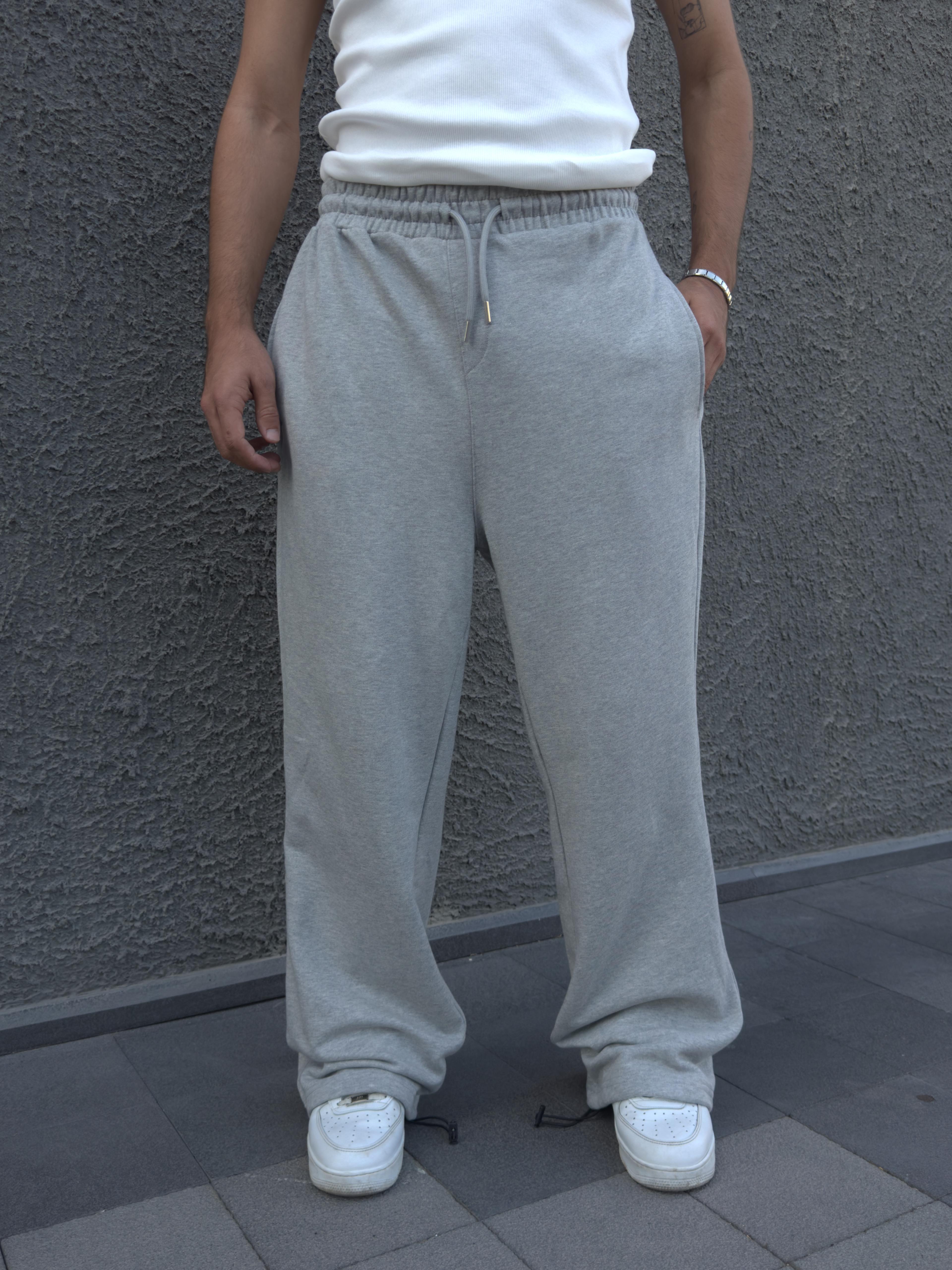 Basic Paça Lastikli Baggy Eşofman Altı