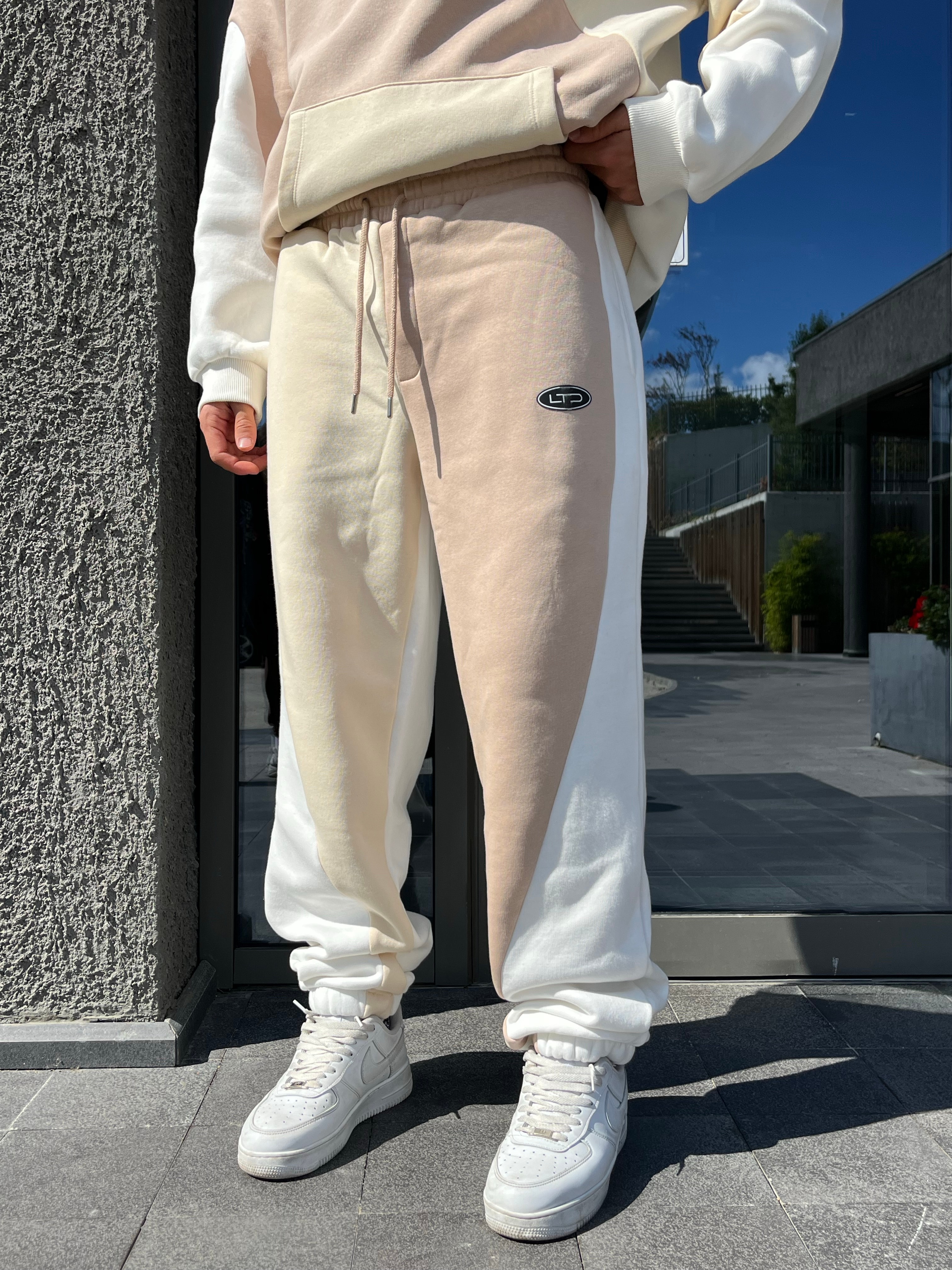 LTD Baskılı Çok Renkli Oversize Eşofman Takımı 