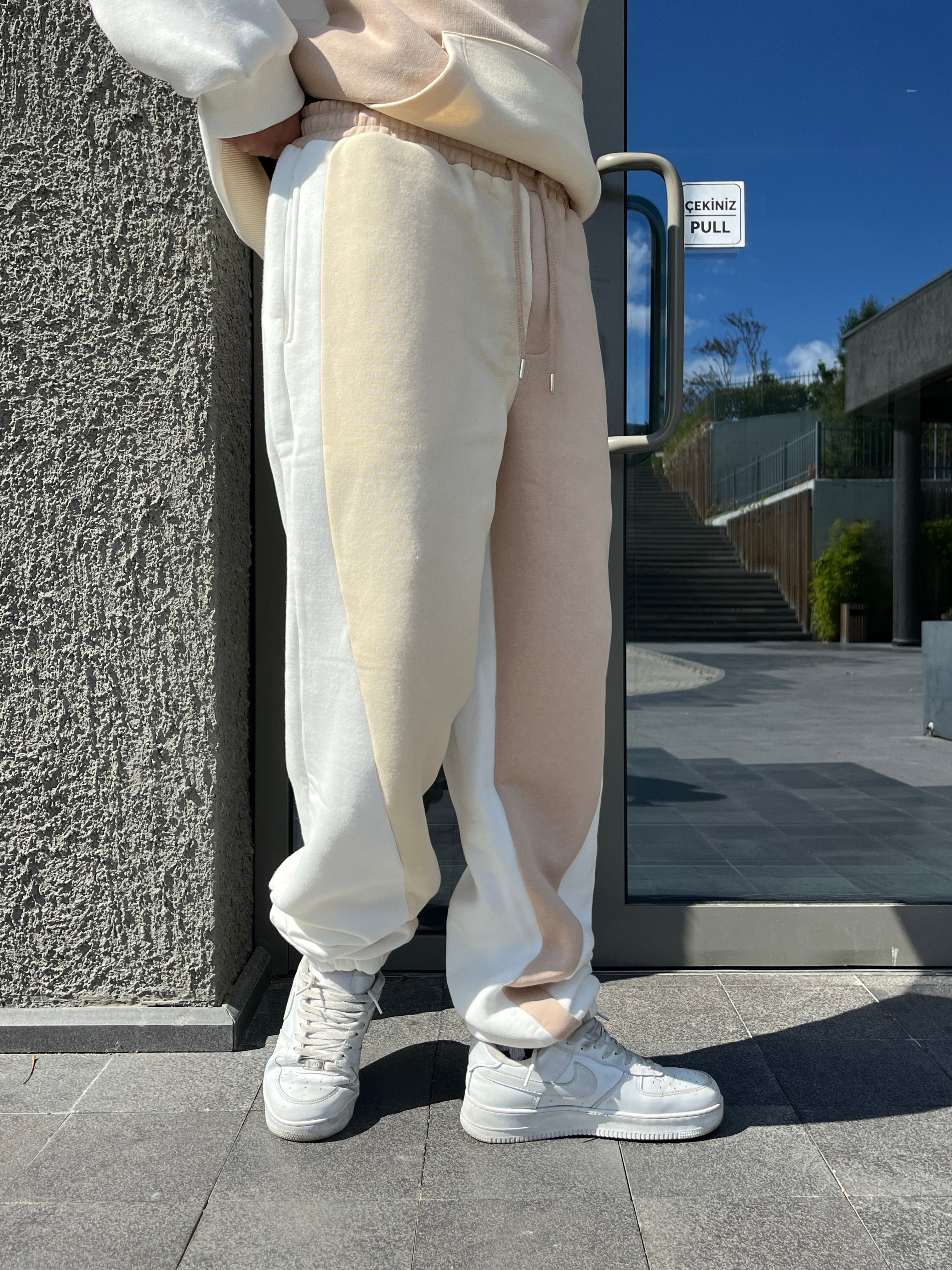 LTD Baskılı Çok Renkli Oversize Eşofman Takımı 