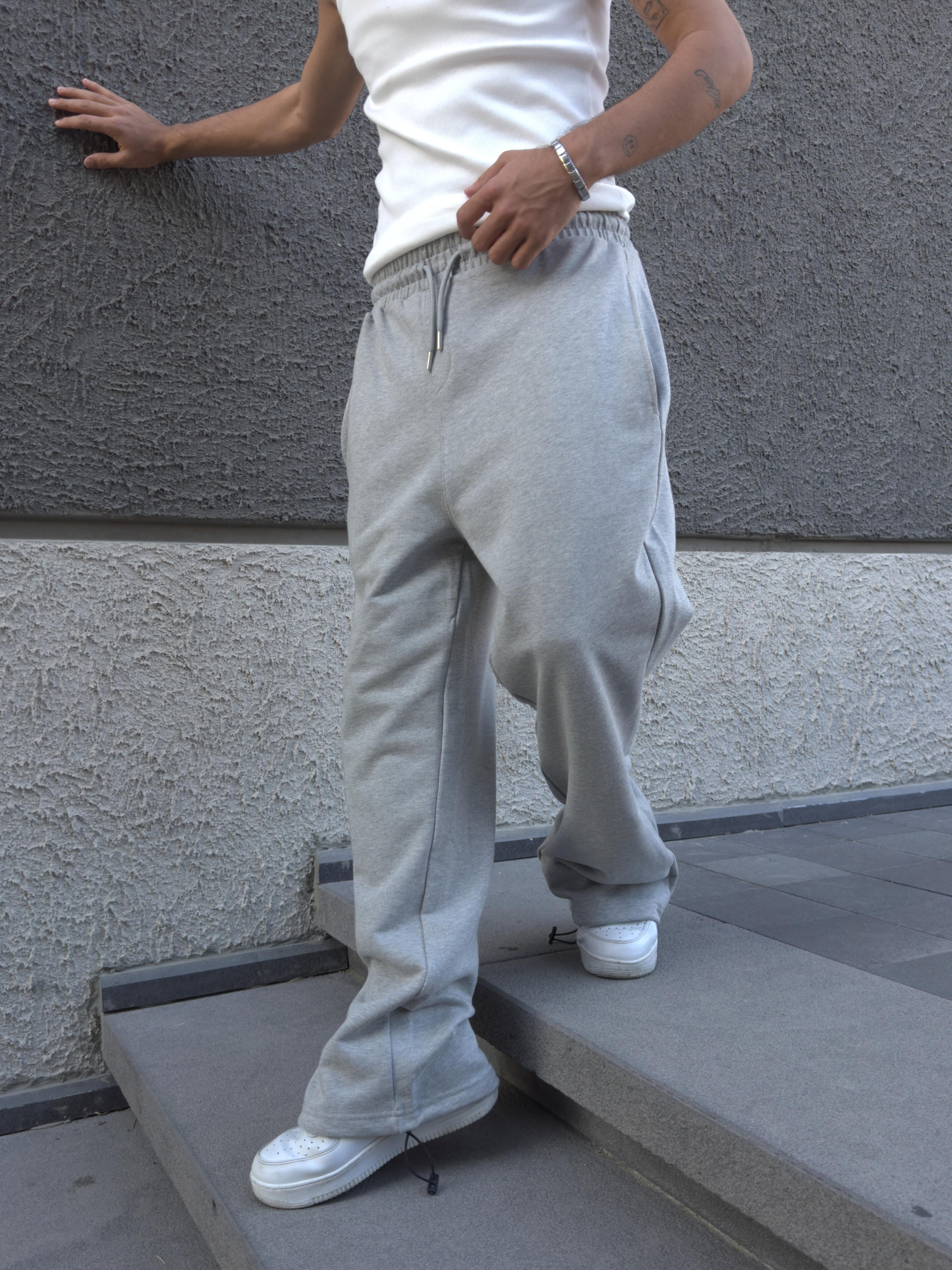 Basic Paça Lastikli Baggy Eşofman Altı