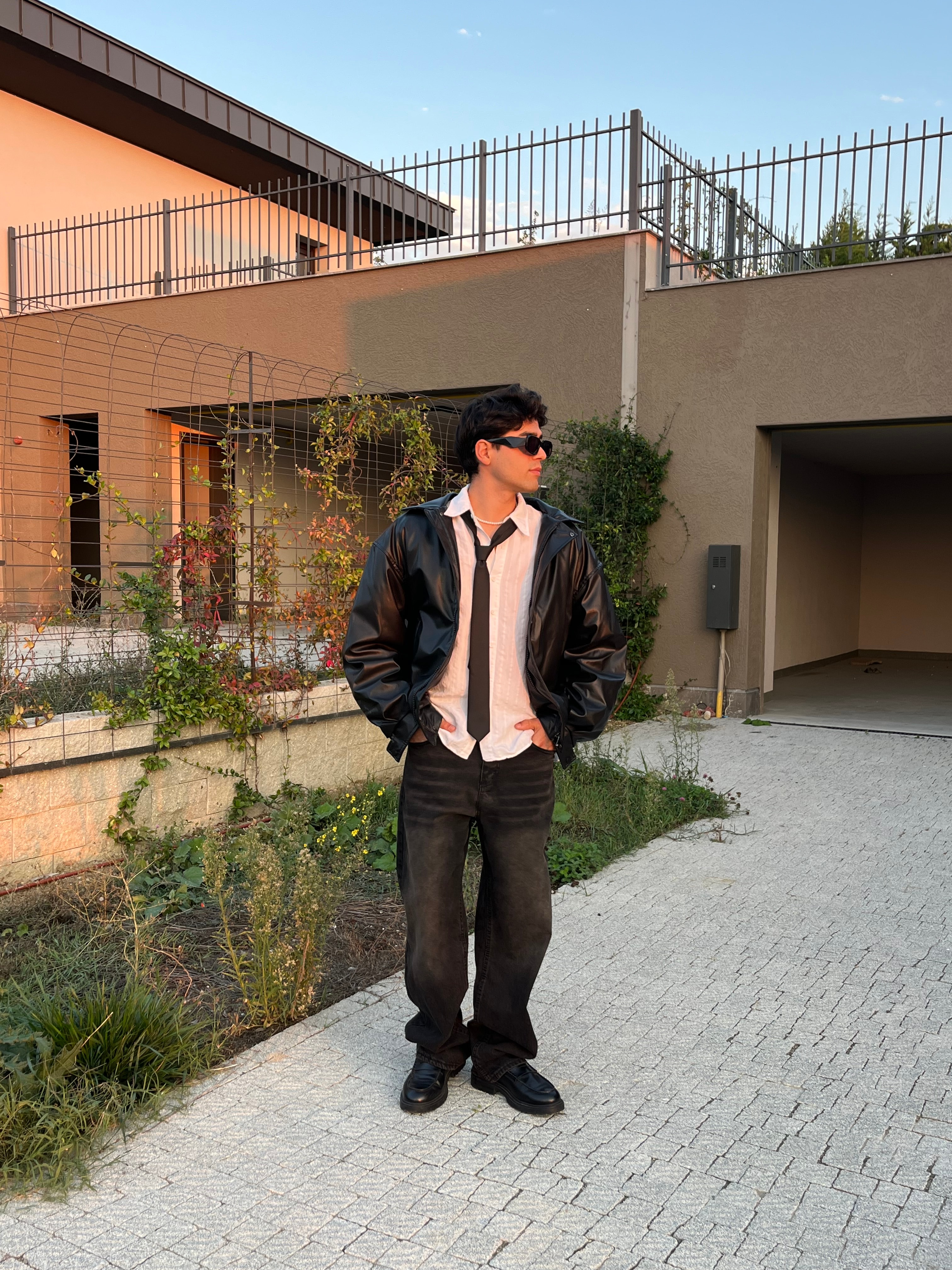 Kahve Tint Baggy Pantolon