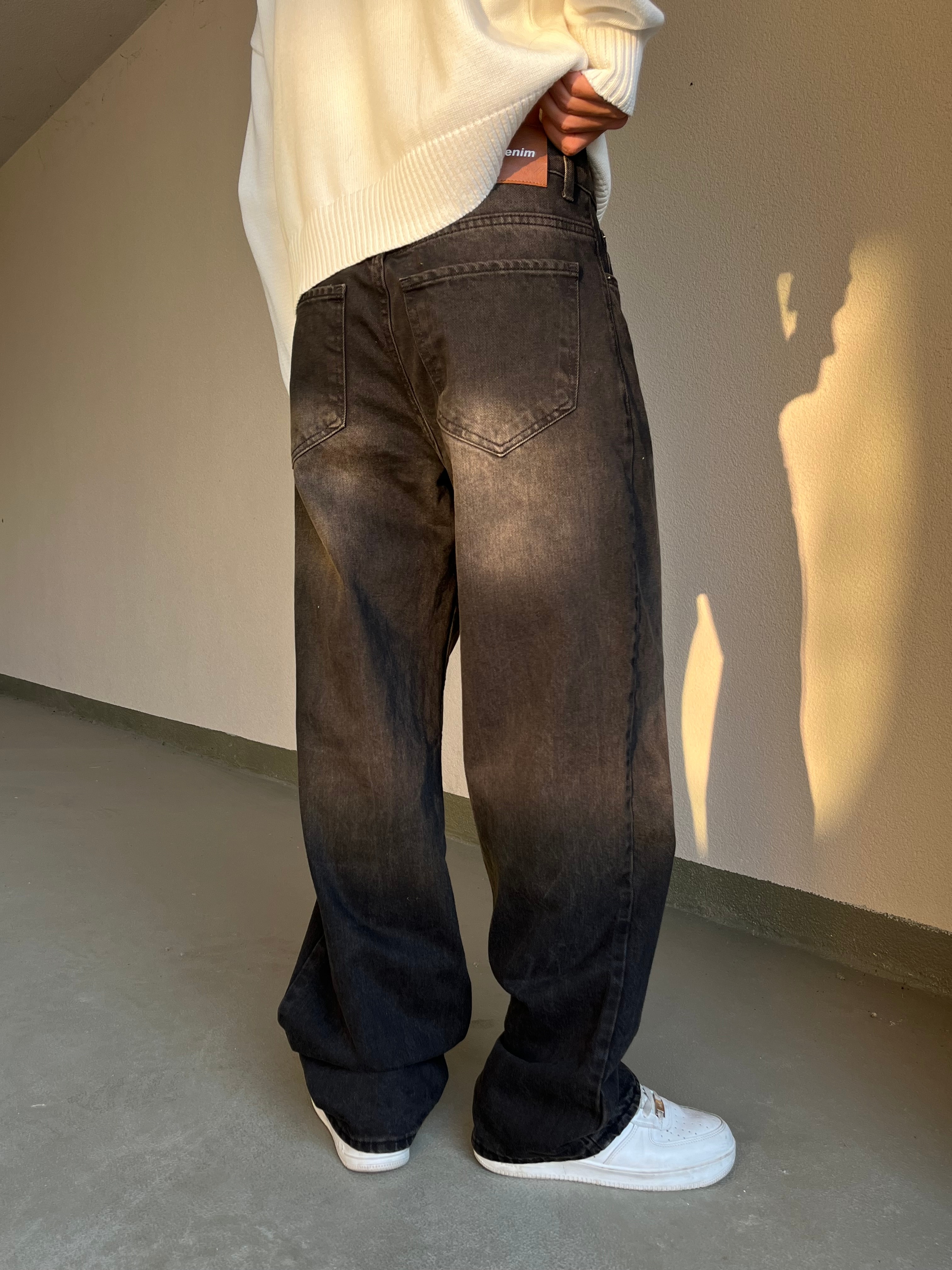 Kahve Tint Baggy Pantolon