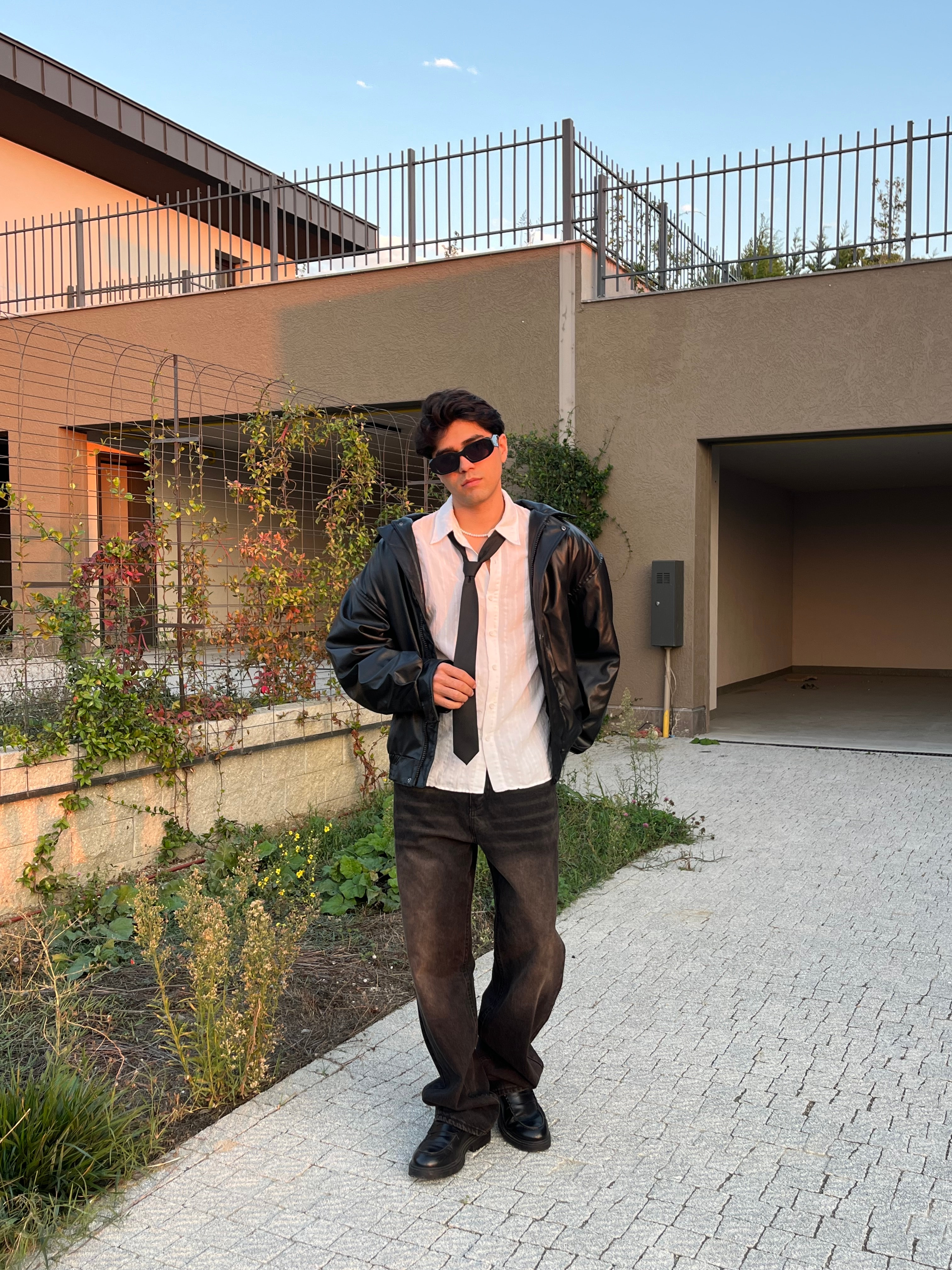 Kahve Tint Baggy Pantolon